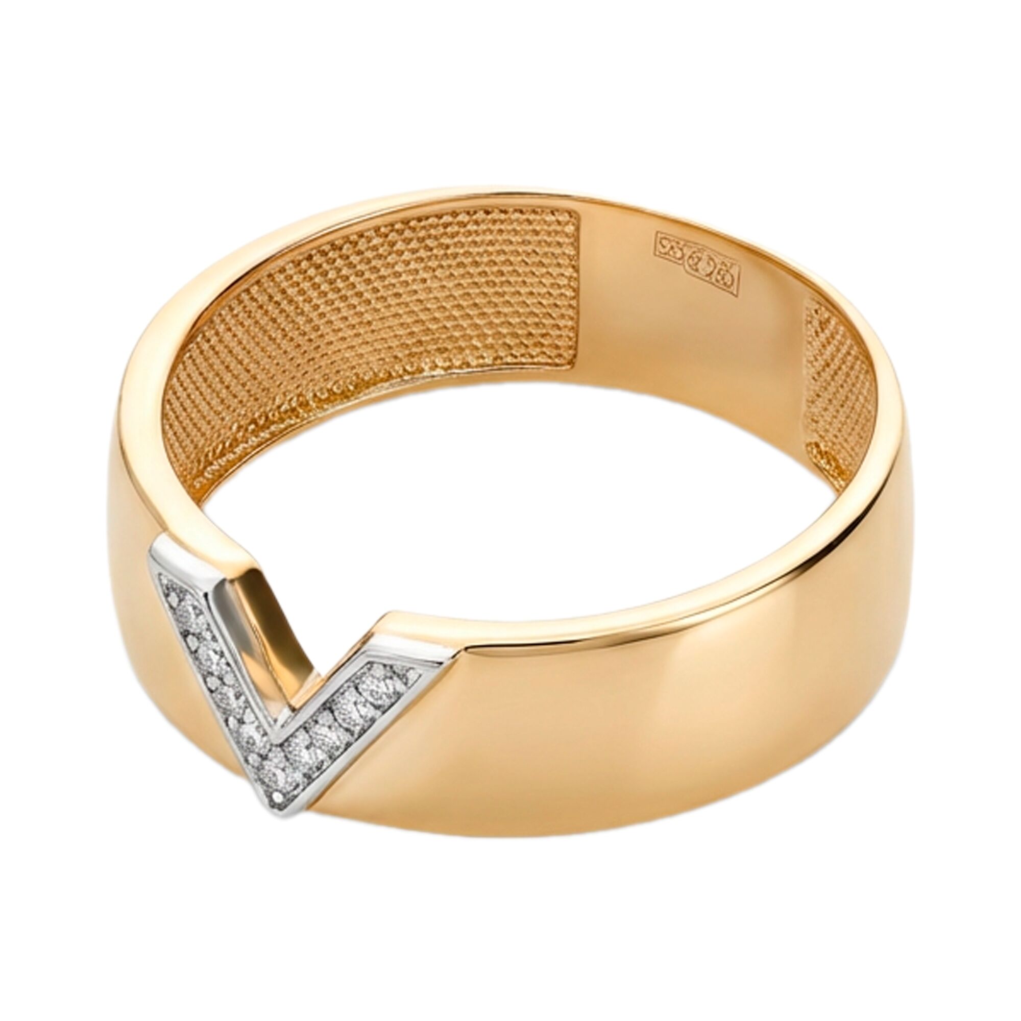 Кольцо, золото, 585, 2.62г, 61497, изображение 2 | GoldMarket.kz