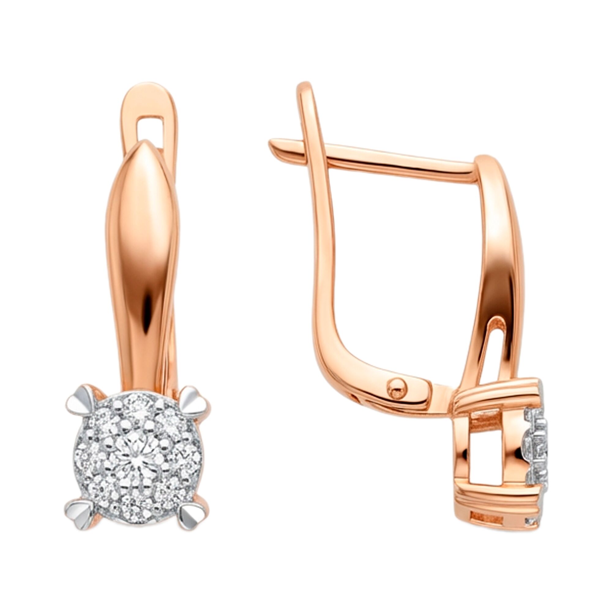 Серьги, золото, 585, 3.07г, 61506, изображение 2 | GoldMarket.kz