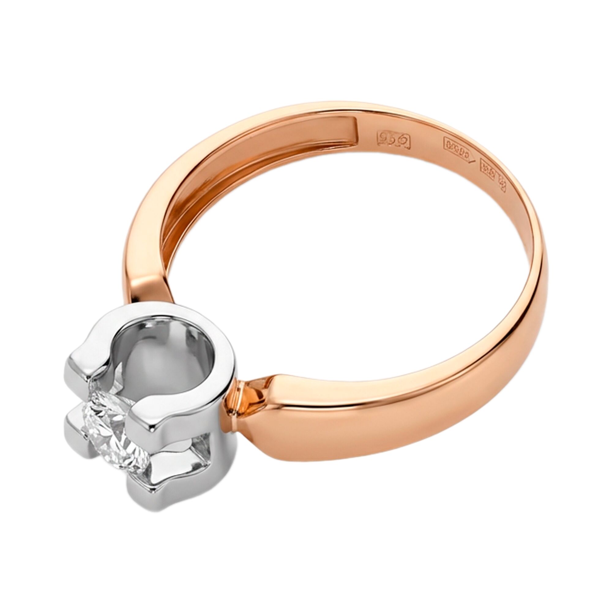 Кольцо, золото, 585, 3.25г, 61542, изображение 2 | GoldMarket.kz