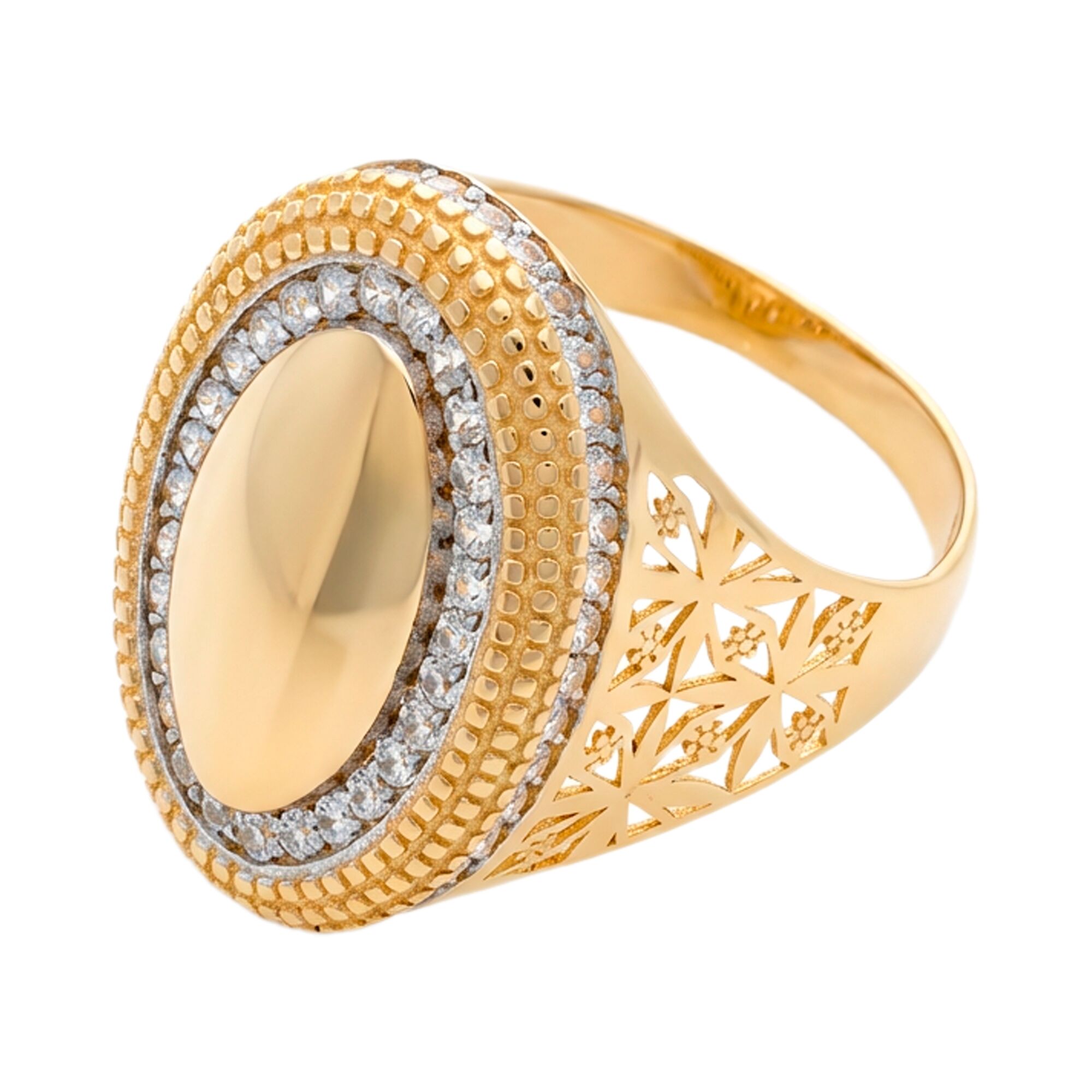 Кольцо, золото, 585, 5.99г, 61543, изображение 2 | GoldMarket.kz