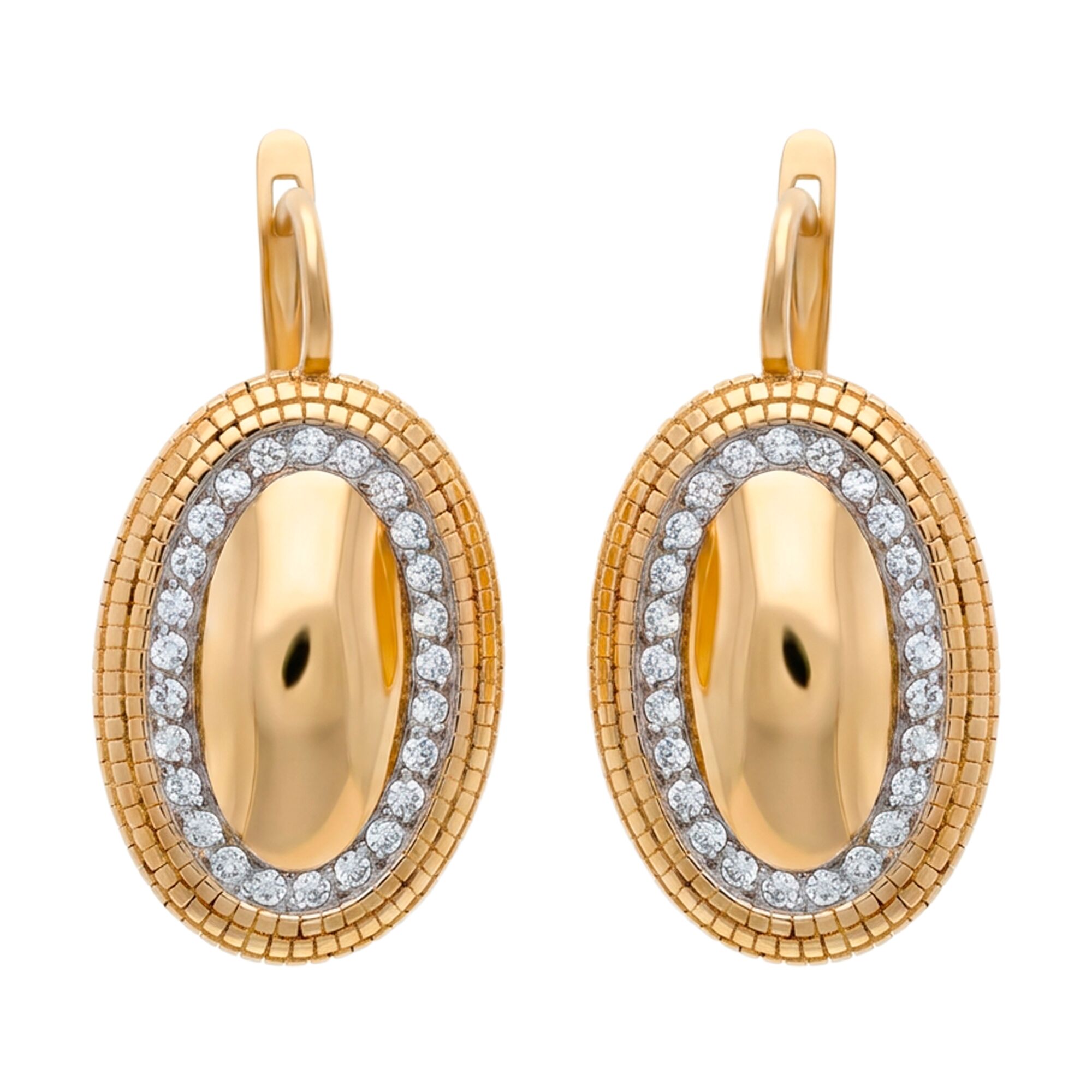 Серьги, золото, 585, 9.8г, 61544 | GoldMarket.kz