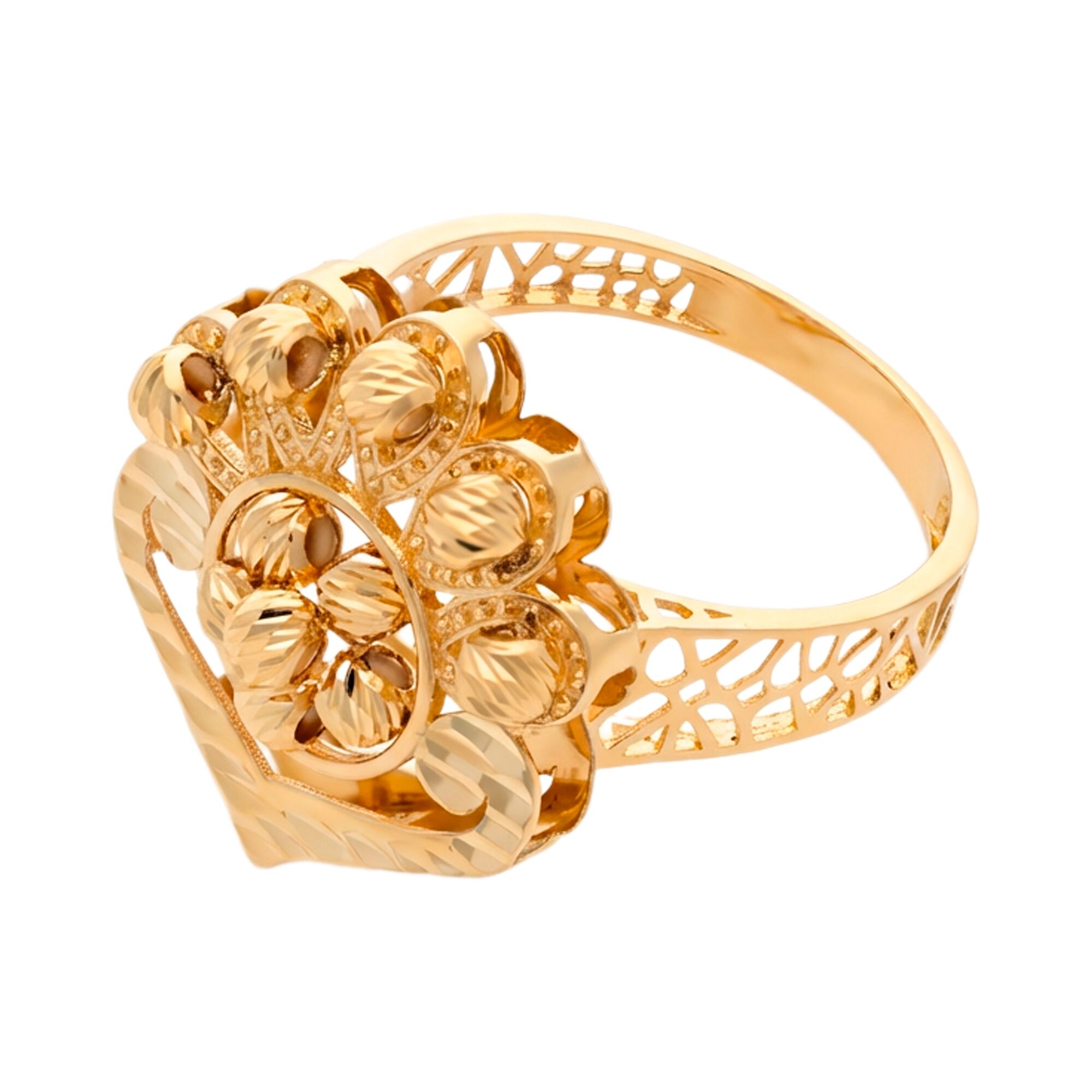 Кольцо, золото, 585, 3.36г, 61564, изображение 2 | GoldMarket.kz