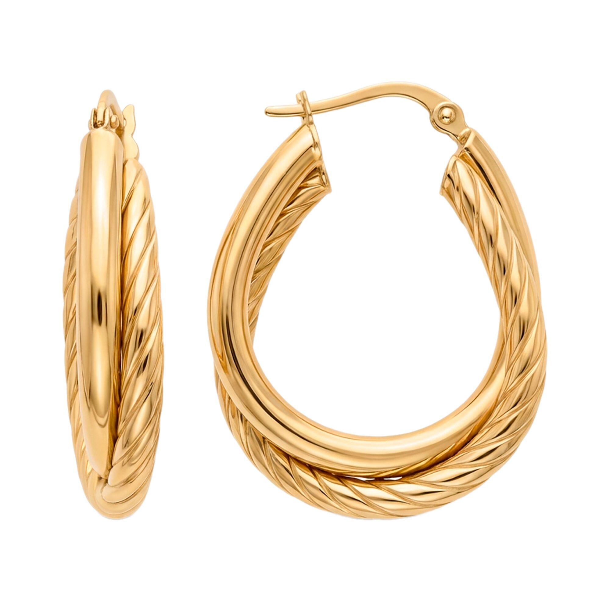 Серьги, золото, 585, 3.26г, 61580, изображение 2 | GoldMarket.kz