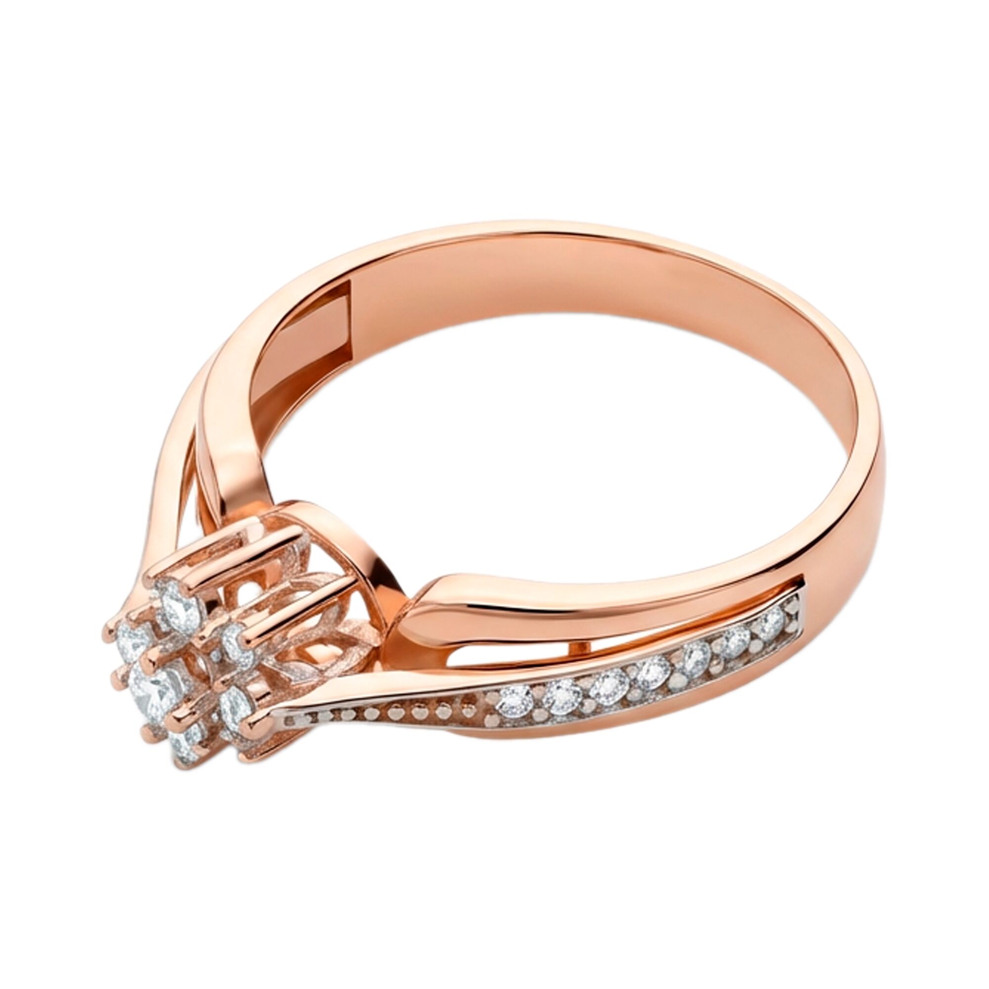 Кольцо, золото, 585, 2.3г, 61651, изображение 2 | GoldMarket.kz