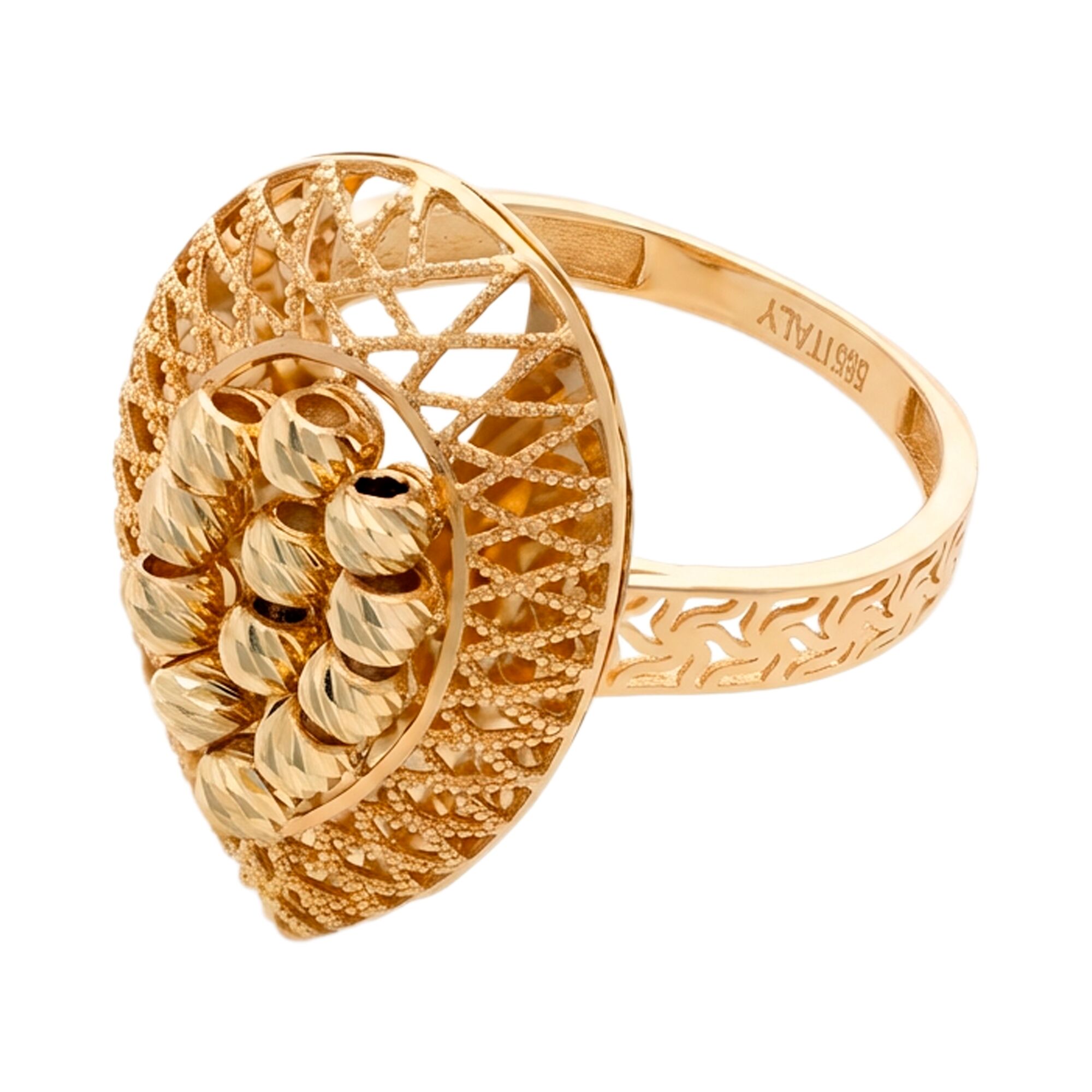 Кольцо, золото, 585, 3.65г, 61669, изображение 2 | GoldMarket.kz