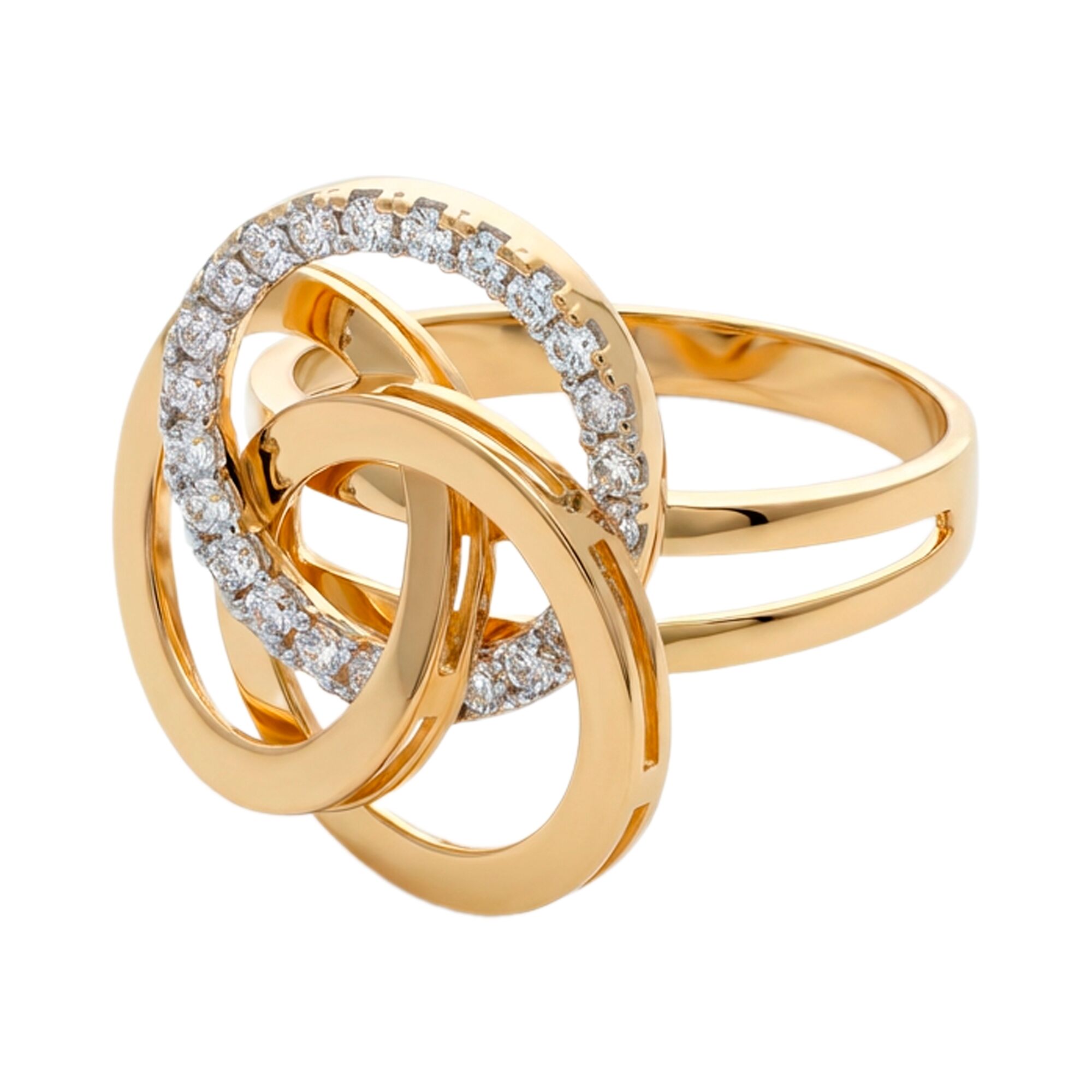 Кольцо, золото, 585, 4.23г, 61676, изображение 2 | GoldMarket.kz