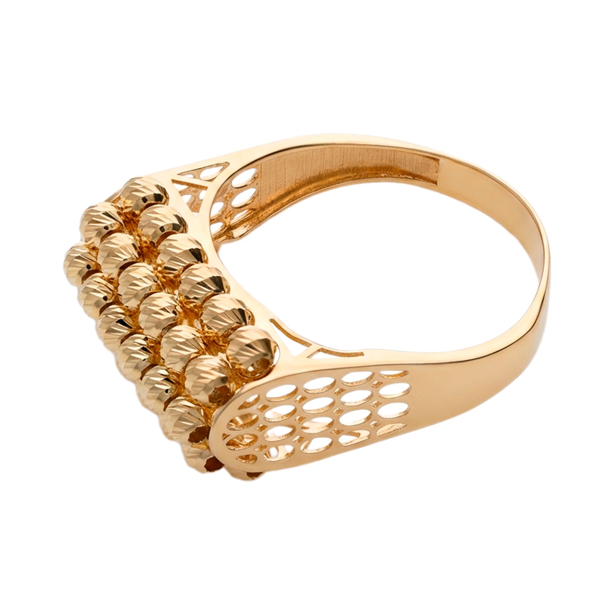 Кольцо, золото, 585, 3.78г, 61679, изображение 2 | GoldMarket.kz