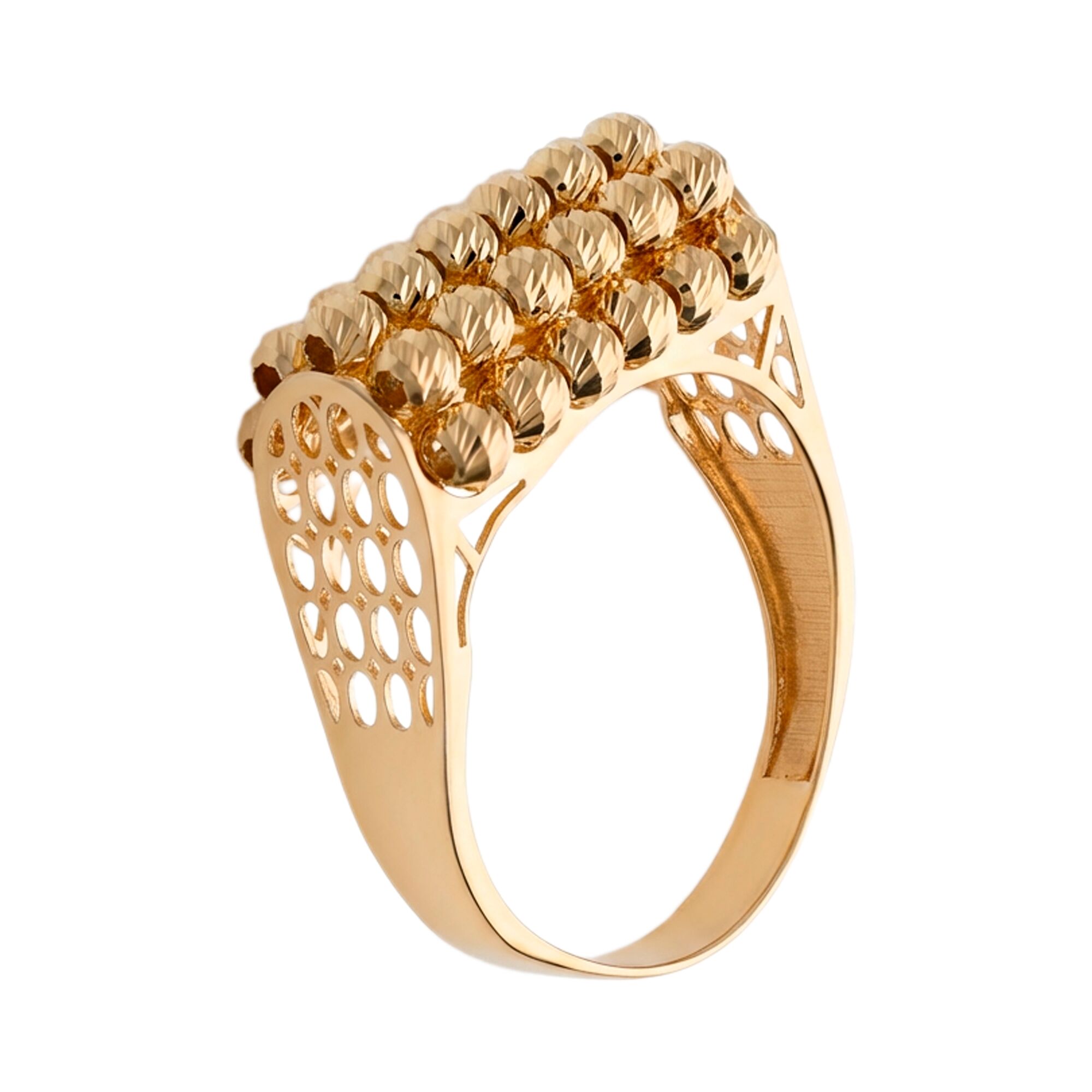 Кольцо, золото, 585, 3.78г, 61679 | GoldMarket.kz