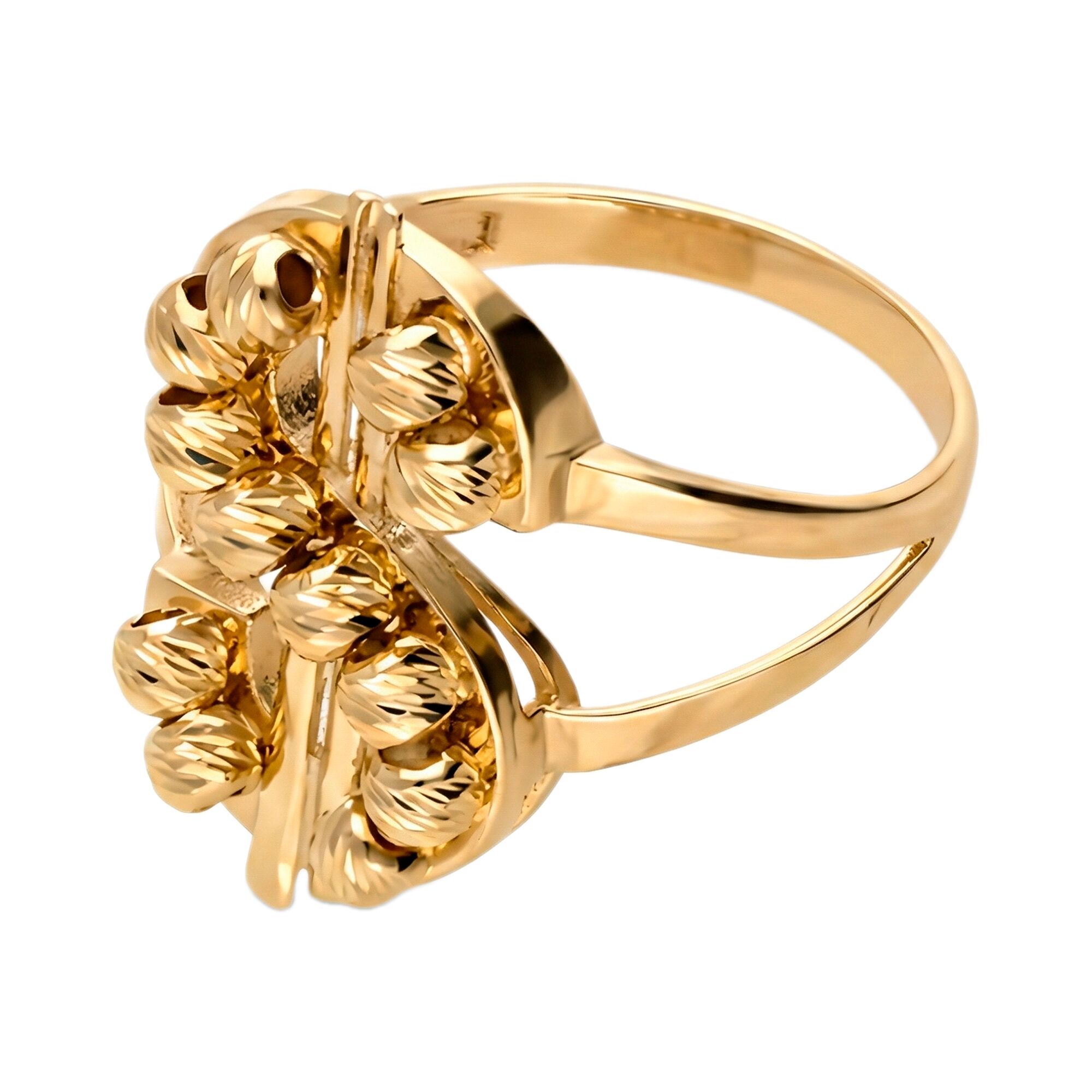 Кольцо, золото, 585, 3.24г, 61831, изображение 2 | GoldMarket.kz