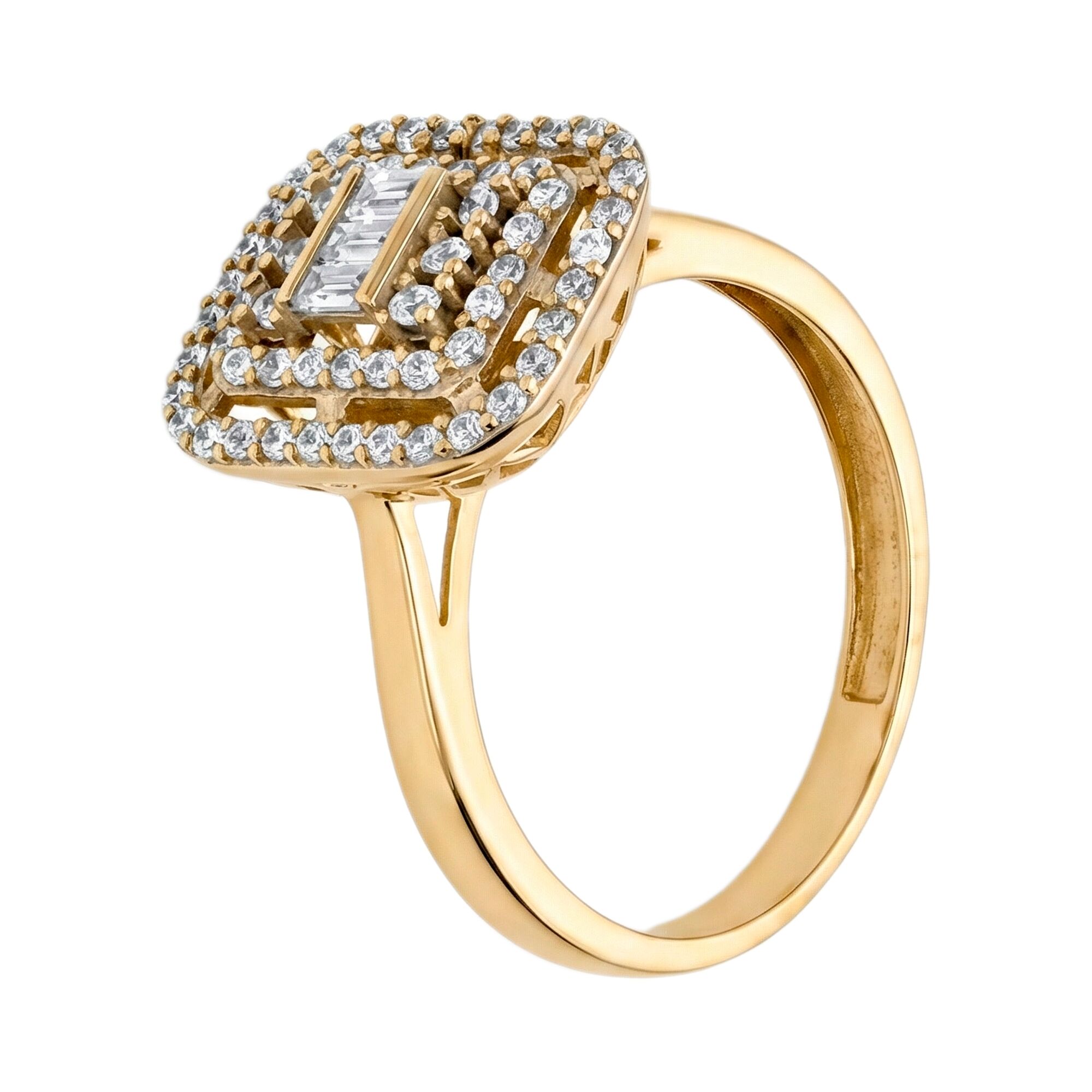 Кольцо, золото, 585, 3.26г, 61846 | GoldMarket.kz