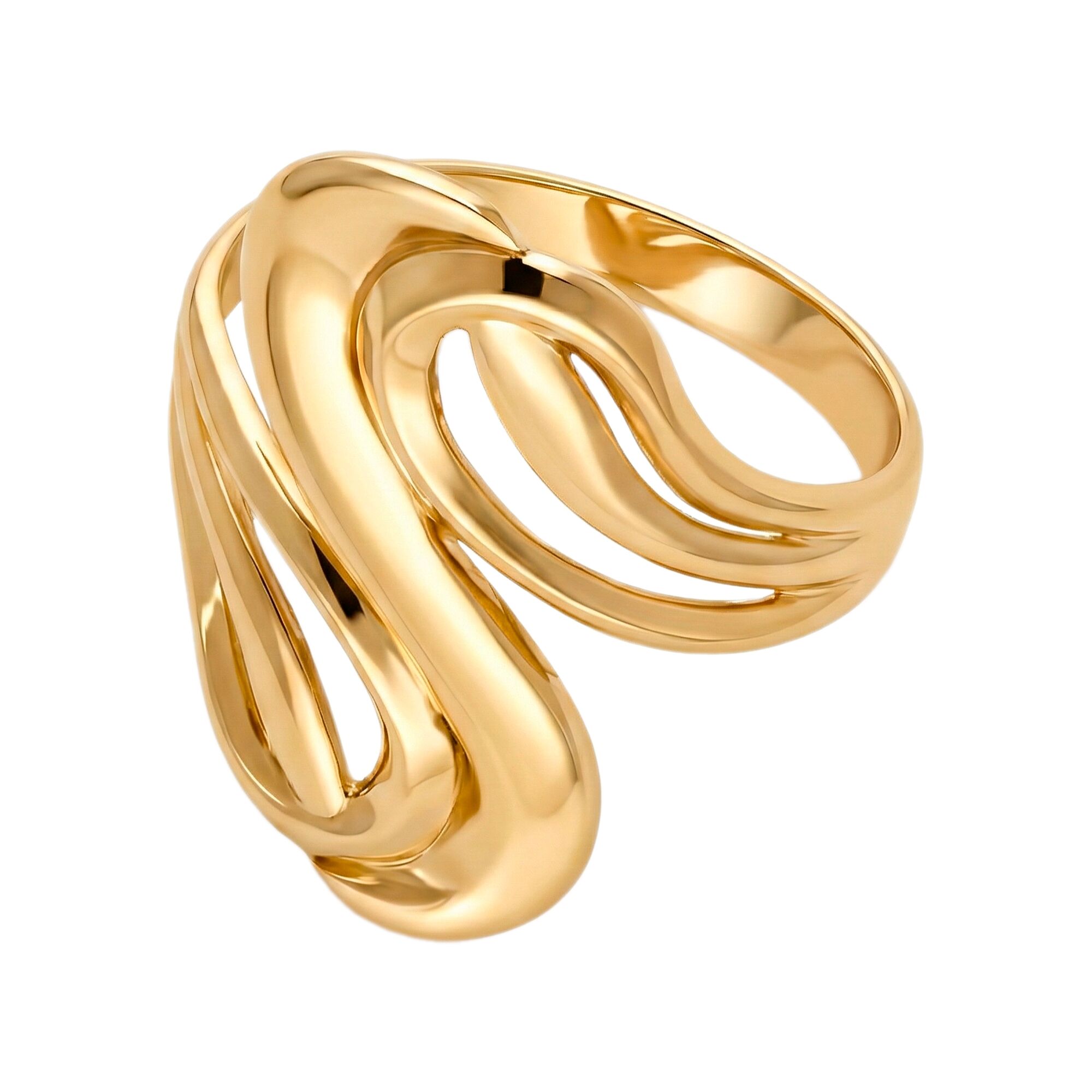 Кольцо, золото, 585, 3.44г, 61854, изображение 2 | GoldMarket.kz