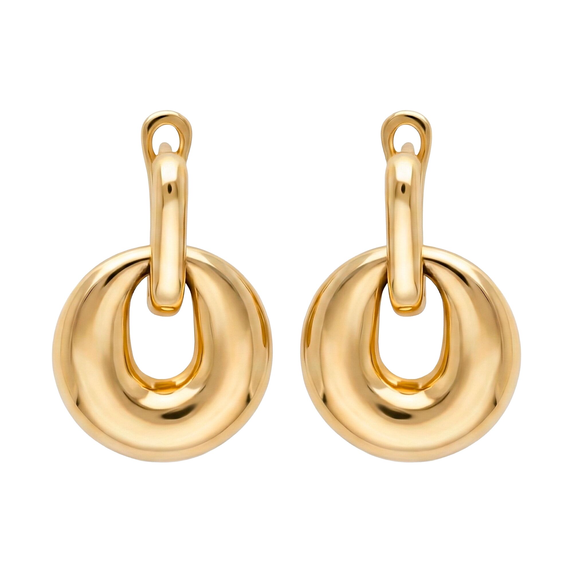 Серьги, золото, 585, 5.35г, 62026 | GoldMarket.kz