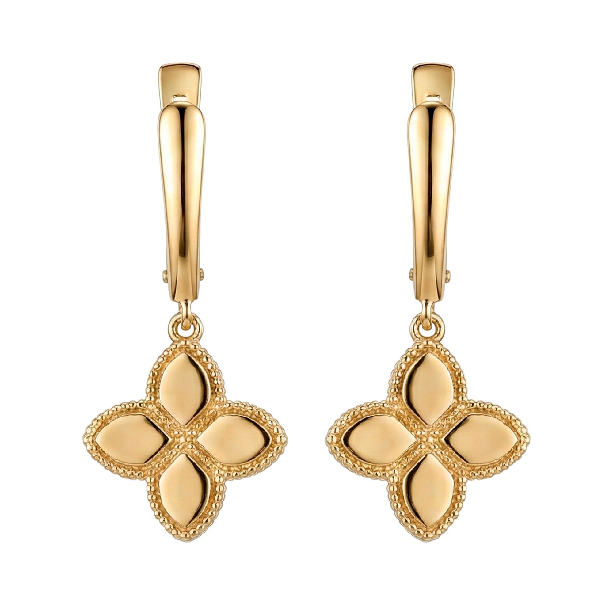 Серьги, золото, 585, 4.04г, 62032 | GoldMarket.kz