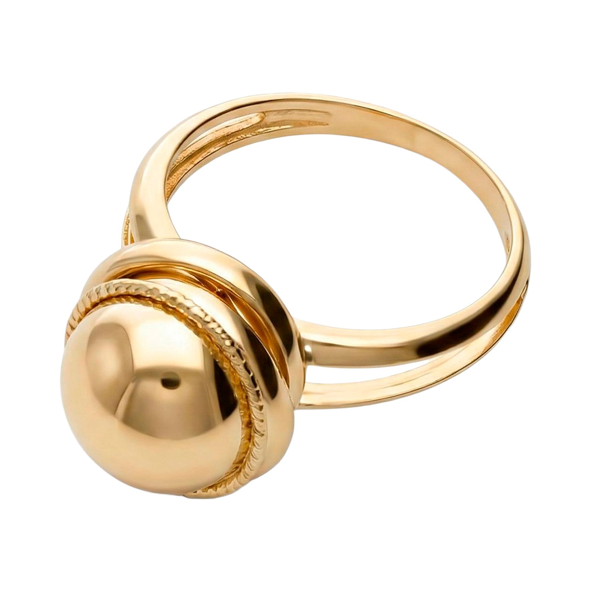 Кольцо, золото, 585, 3.66г, 62039, изображение 2 | GoldMarket.kz