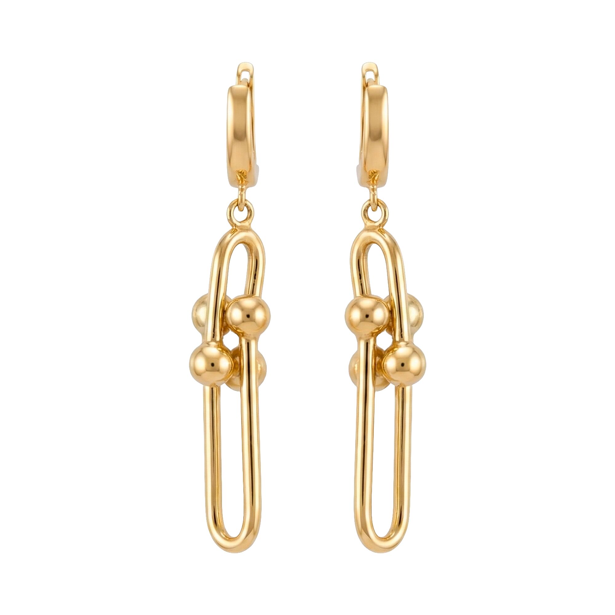 Серьги, золото, 585, 5г, 62053 | GoldMarket.kz