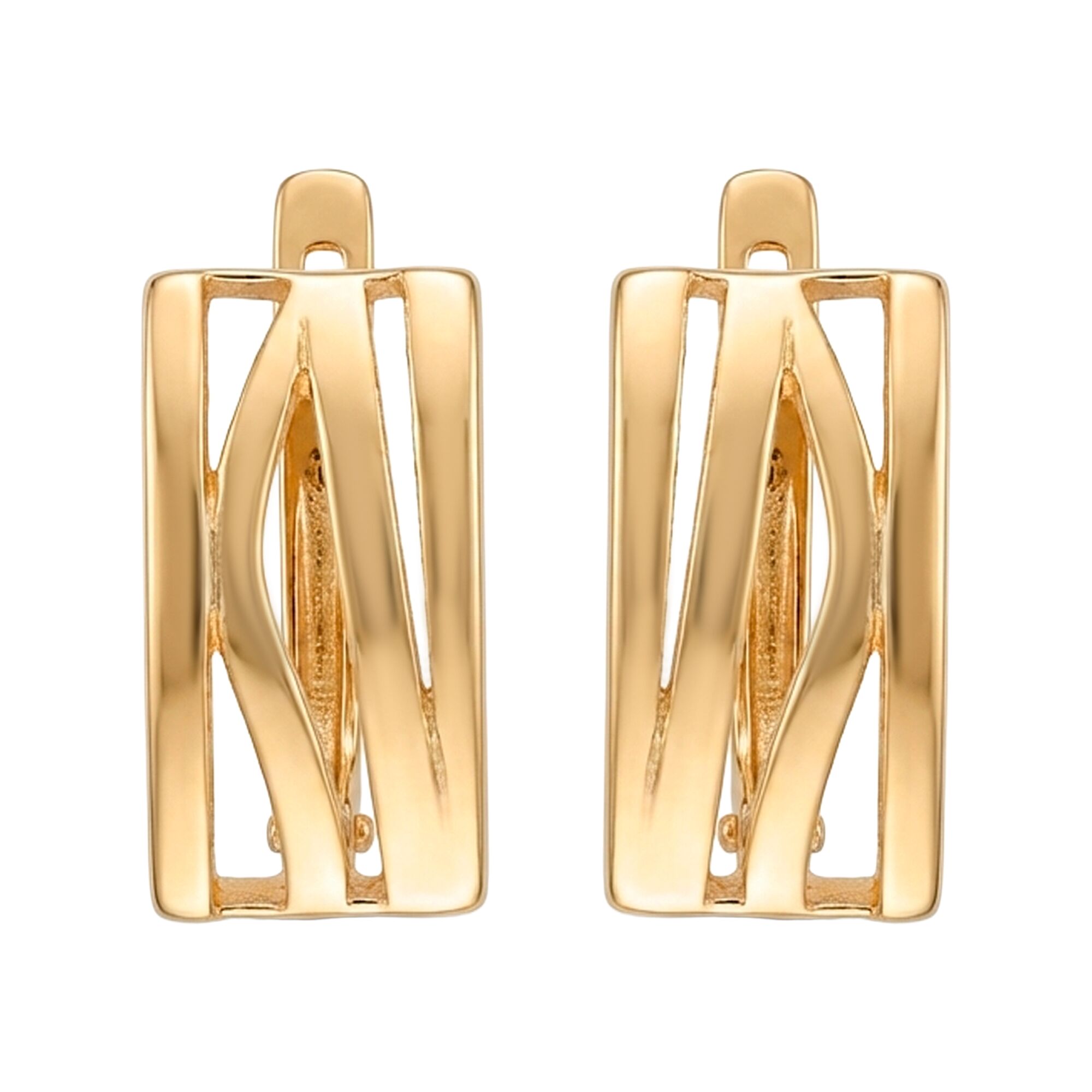 Серьги, золото, 585, 3.11г, 62063 | GoldMarket.kz