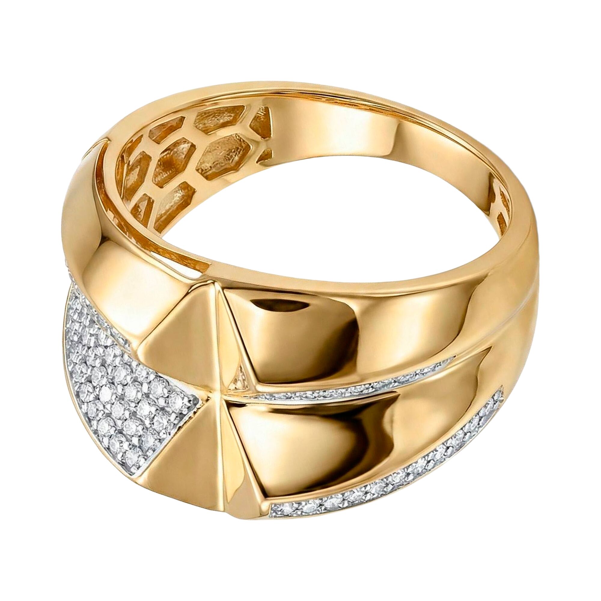 Кольцо, золото, 585, 5.04г, 62120, изображение 2 | GoldMarket.kz