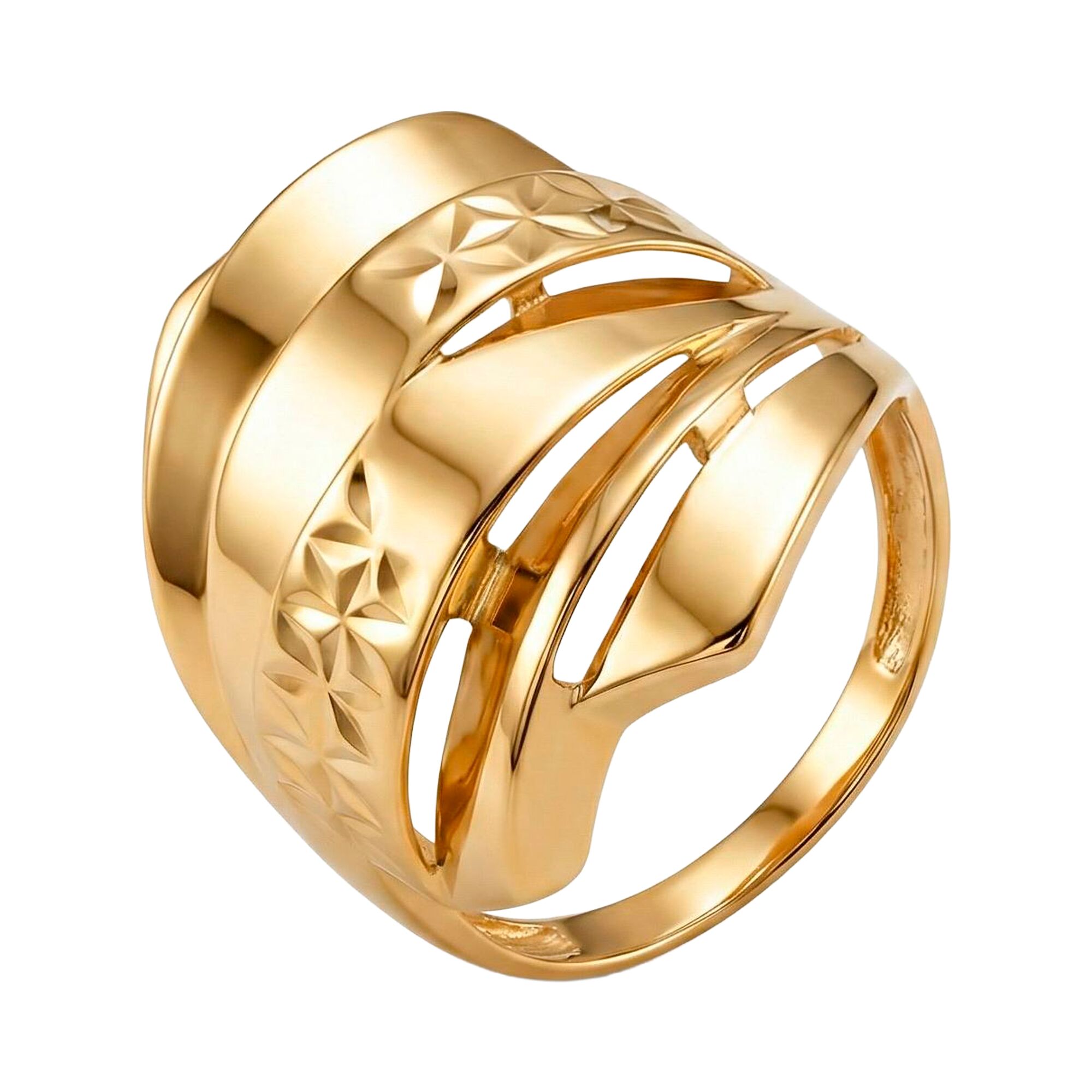 Кольцо, золото, 585, 5.64г, 62121 | GoldMarket.kz