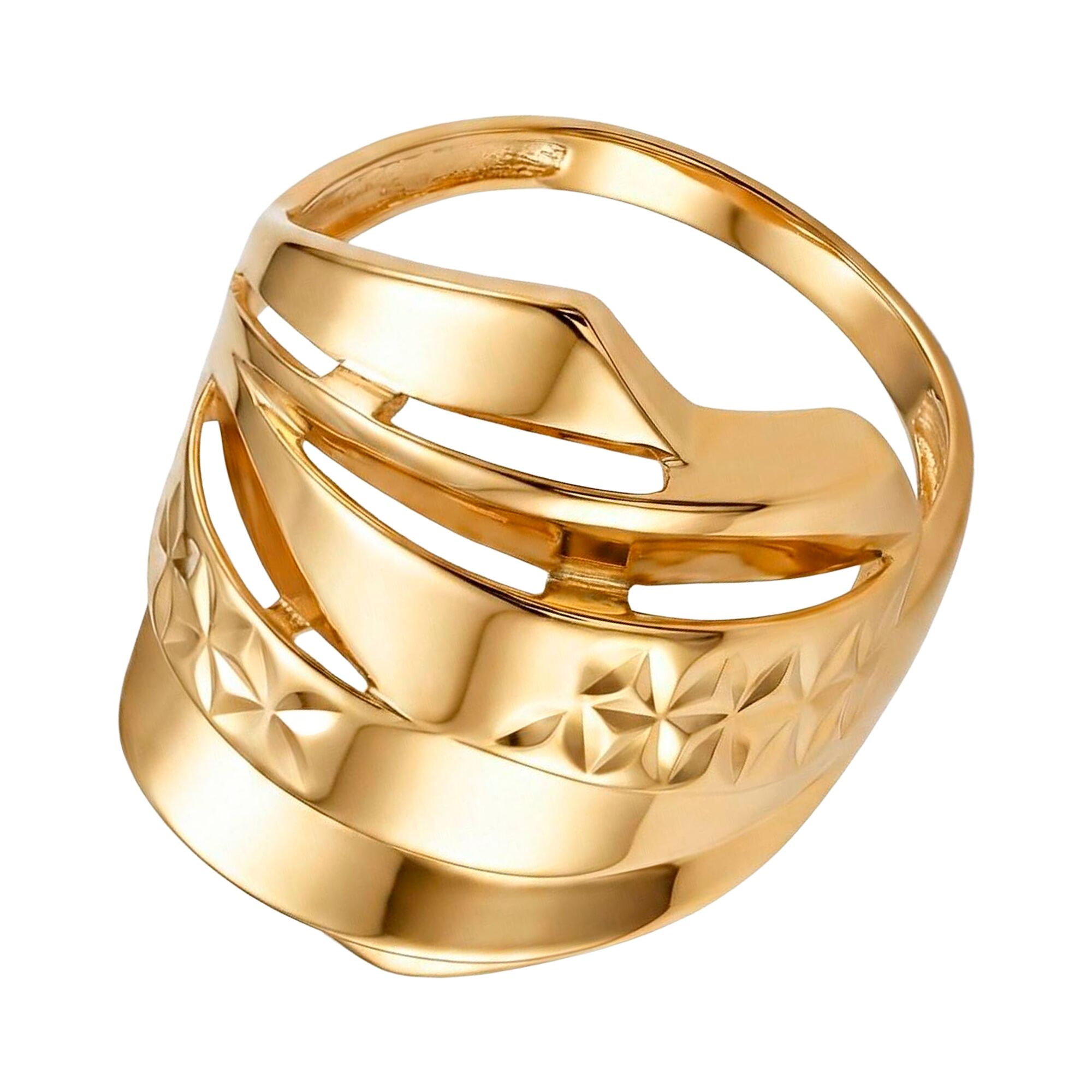 Кольцо, золото, 585, 5.64г, 62121, изображение 2 | GoldMarket.kz