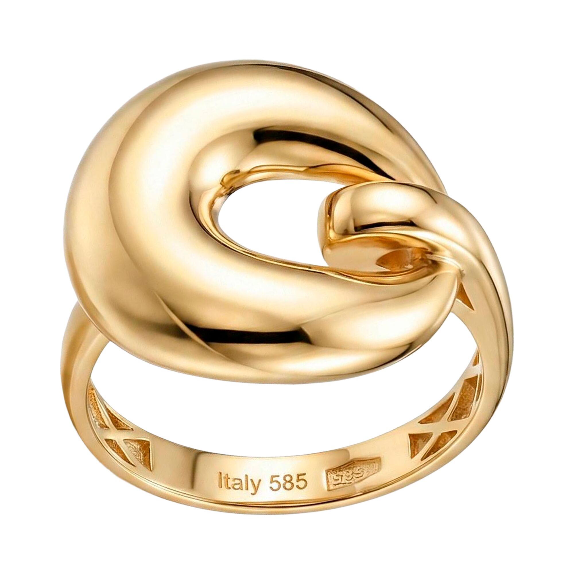 Кольцо, золото, 585, 3.26г, 62135, изображение 2 | GoldMarket.kz