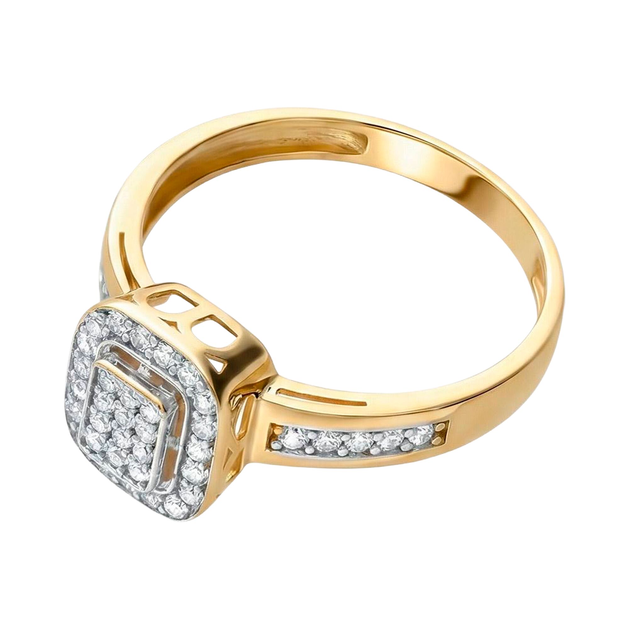 Кольцо, золото, 585, 2.53г, 62170, изображение 2 | GoldMarket.kz