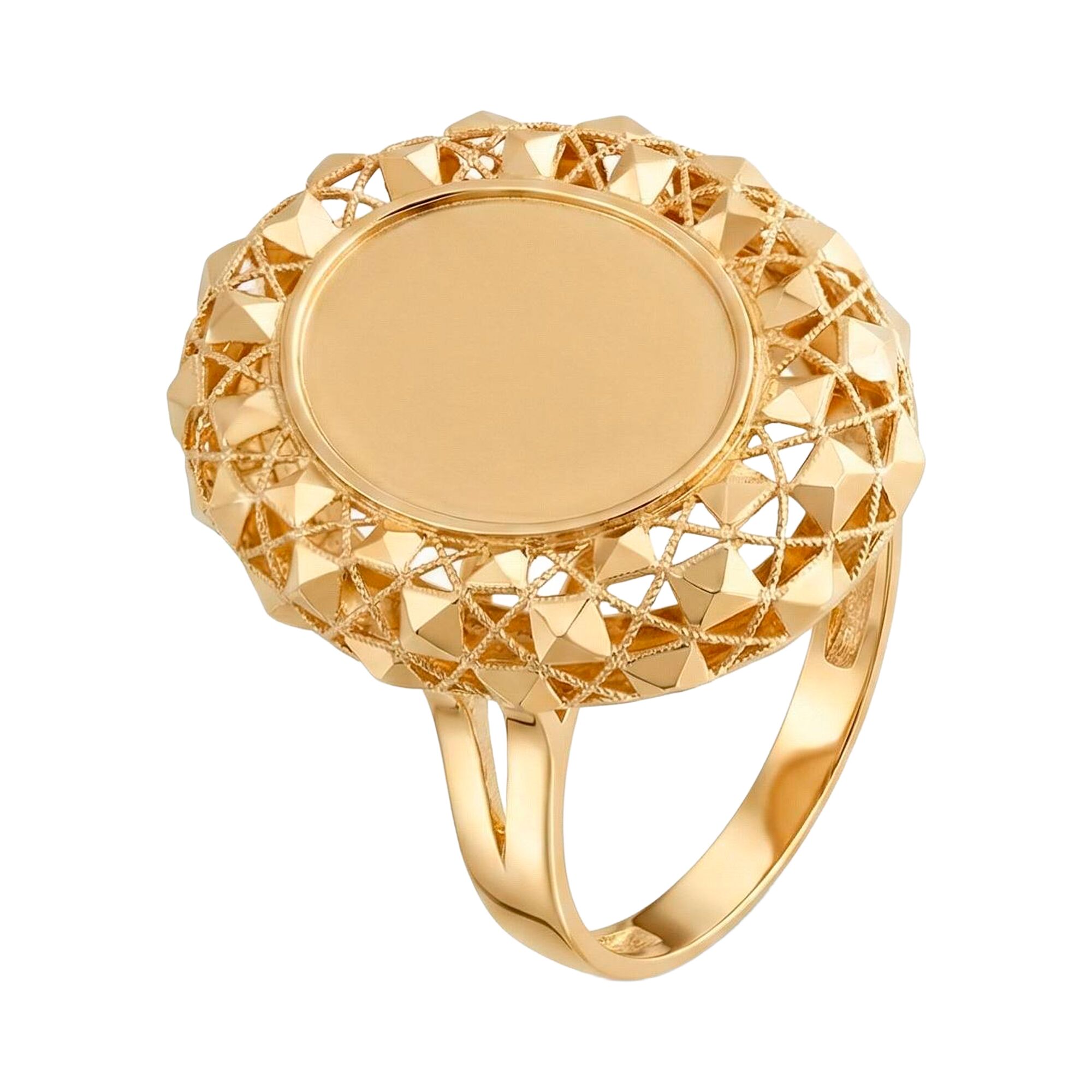 Кольцо, золото, 585, 4.6г, 62179 | GoldMarket.kz