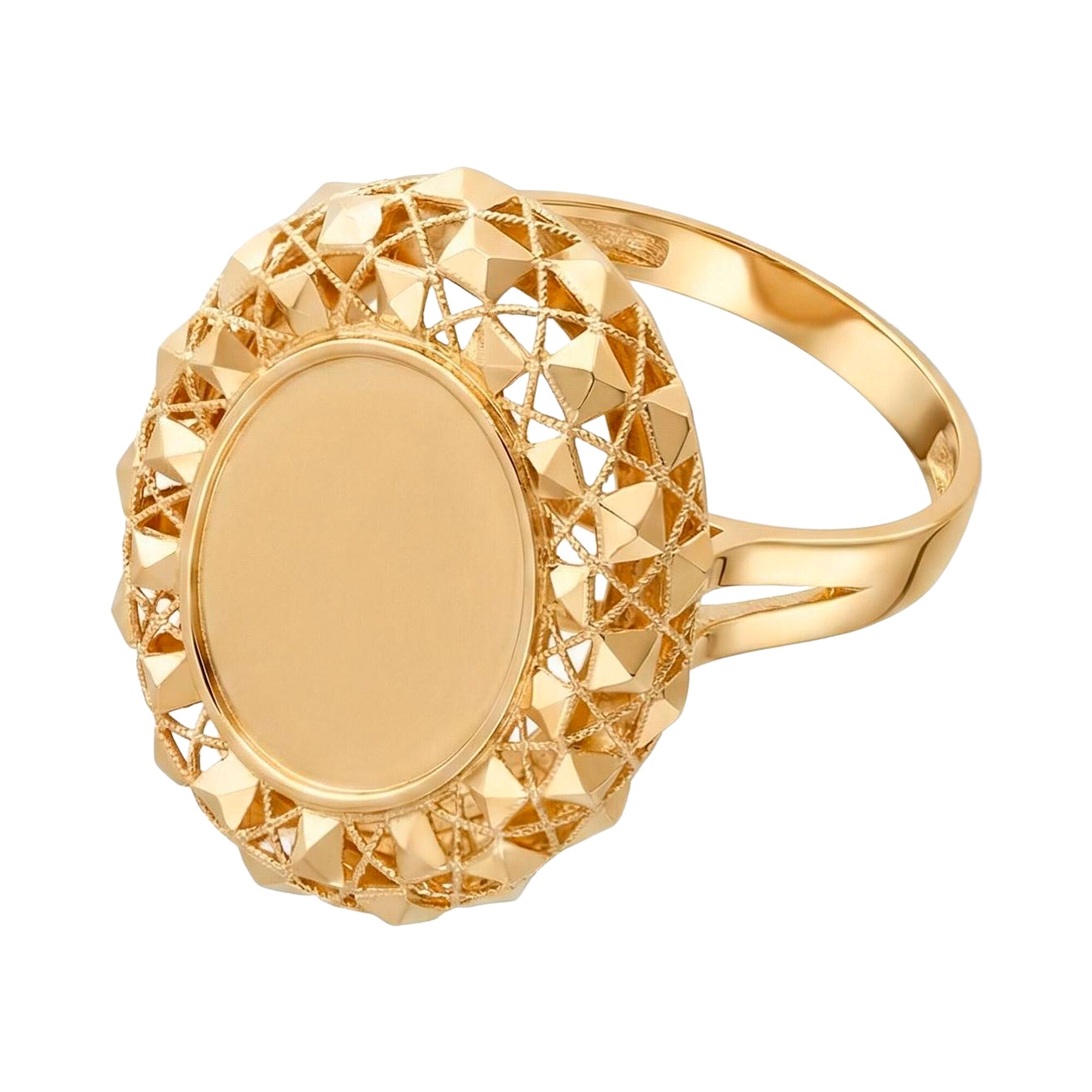 Кольцо, золото, 585, 4.6г, 62179, изображение 2 | GoldMarket.kz