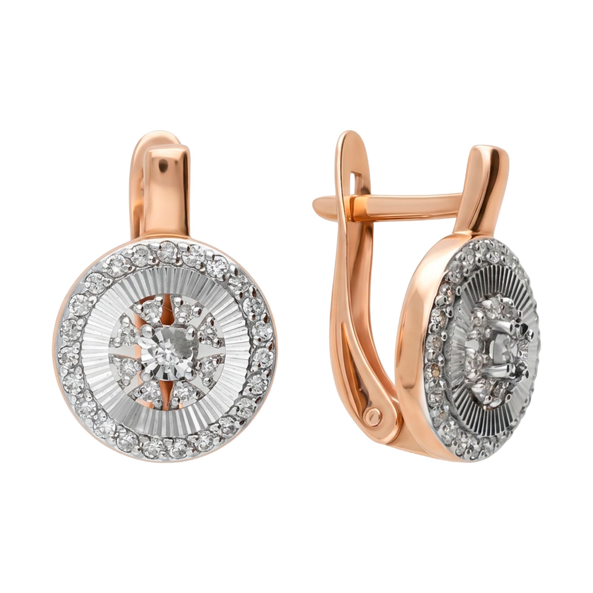 Серьги, золото, 585, 2.86г, 62434, изображение 2 | GoldMarket.kz