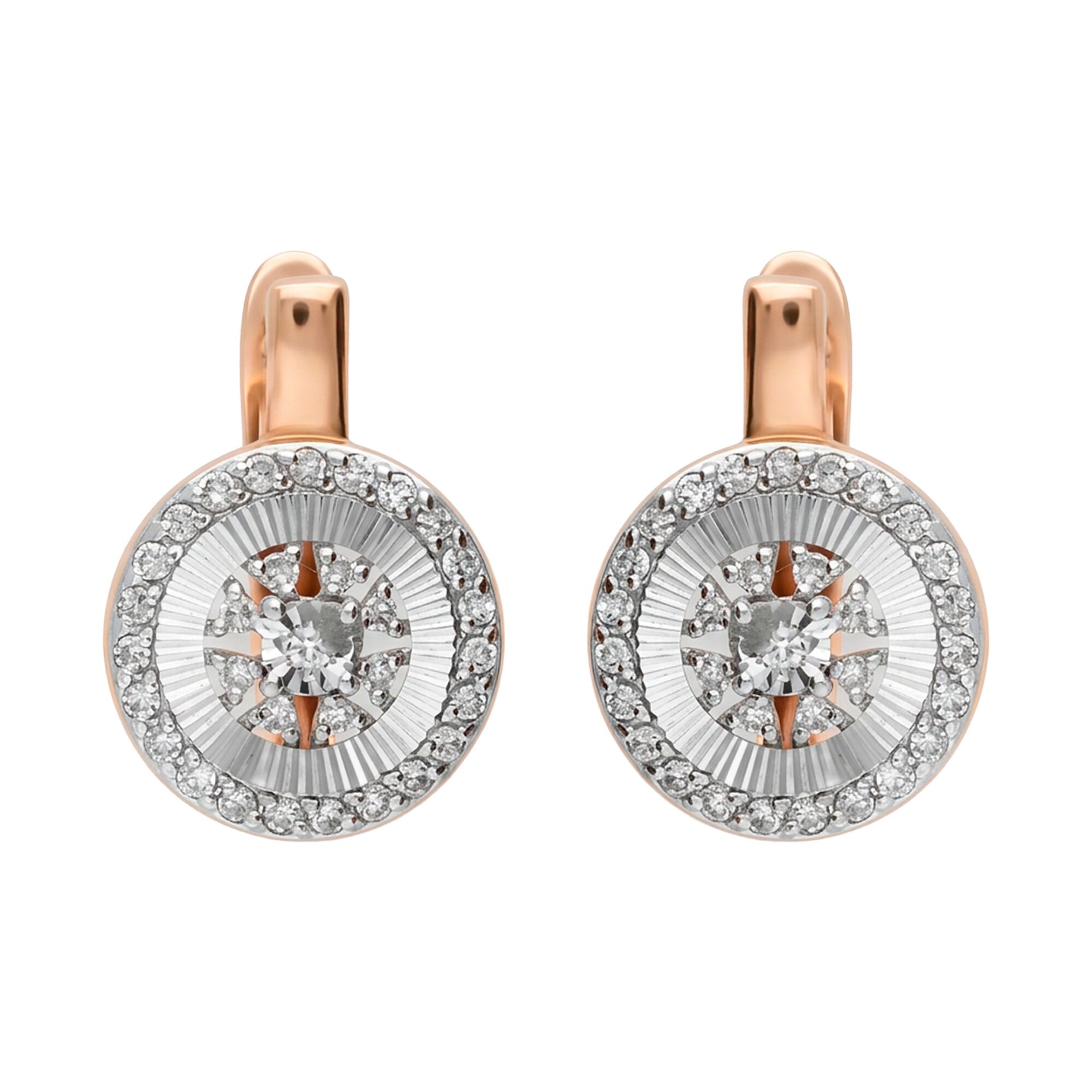 Серьги, золото, 585, 2.86г, 62434 | GoldMarket.kz