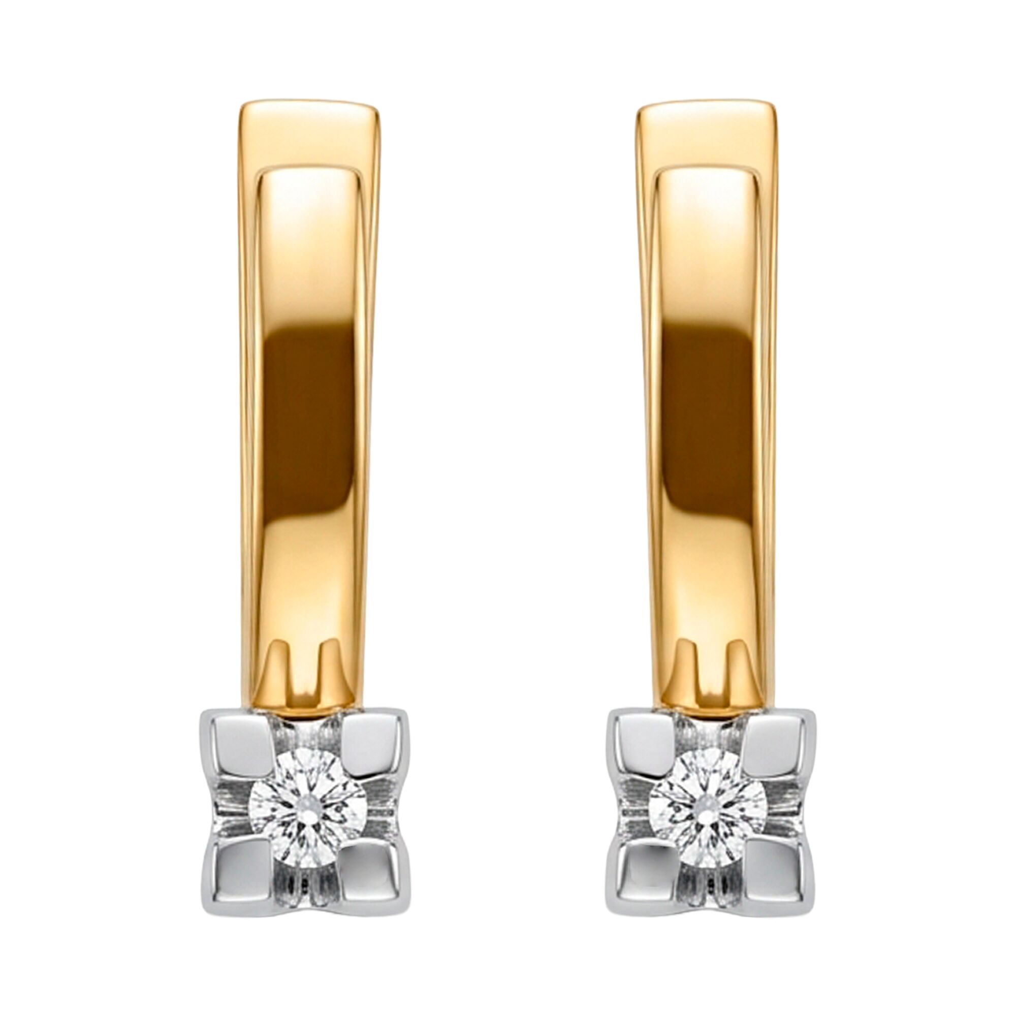 Серьги, золото, 585, 3.88г, 62484 | GoldMarket.kz