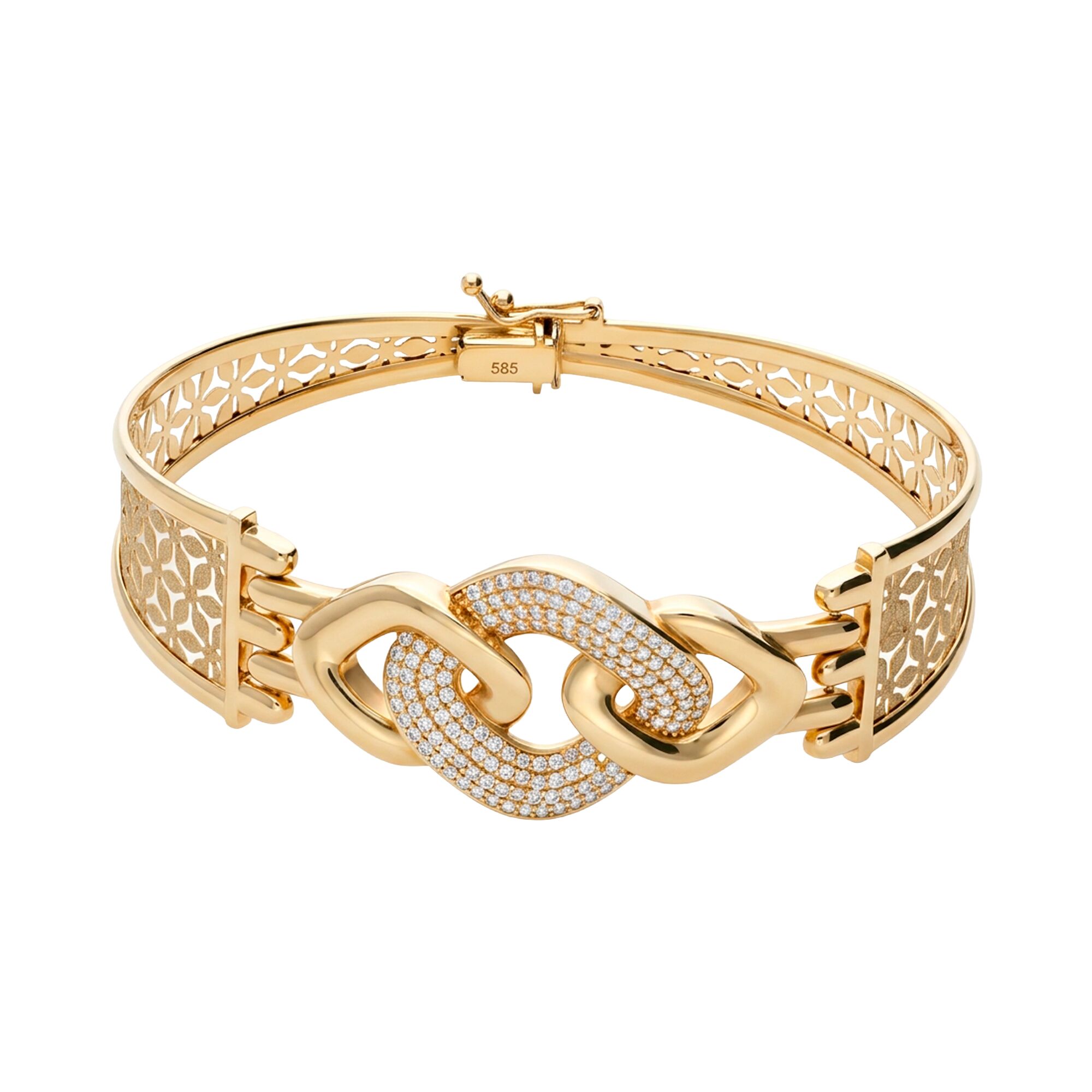 Браслет, золото, 585, 15.85г, 62487 | GoldMarket.kz