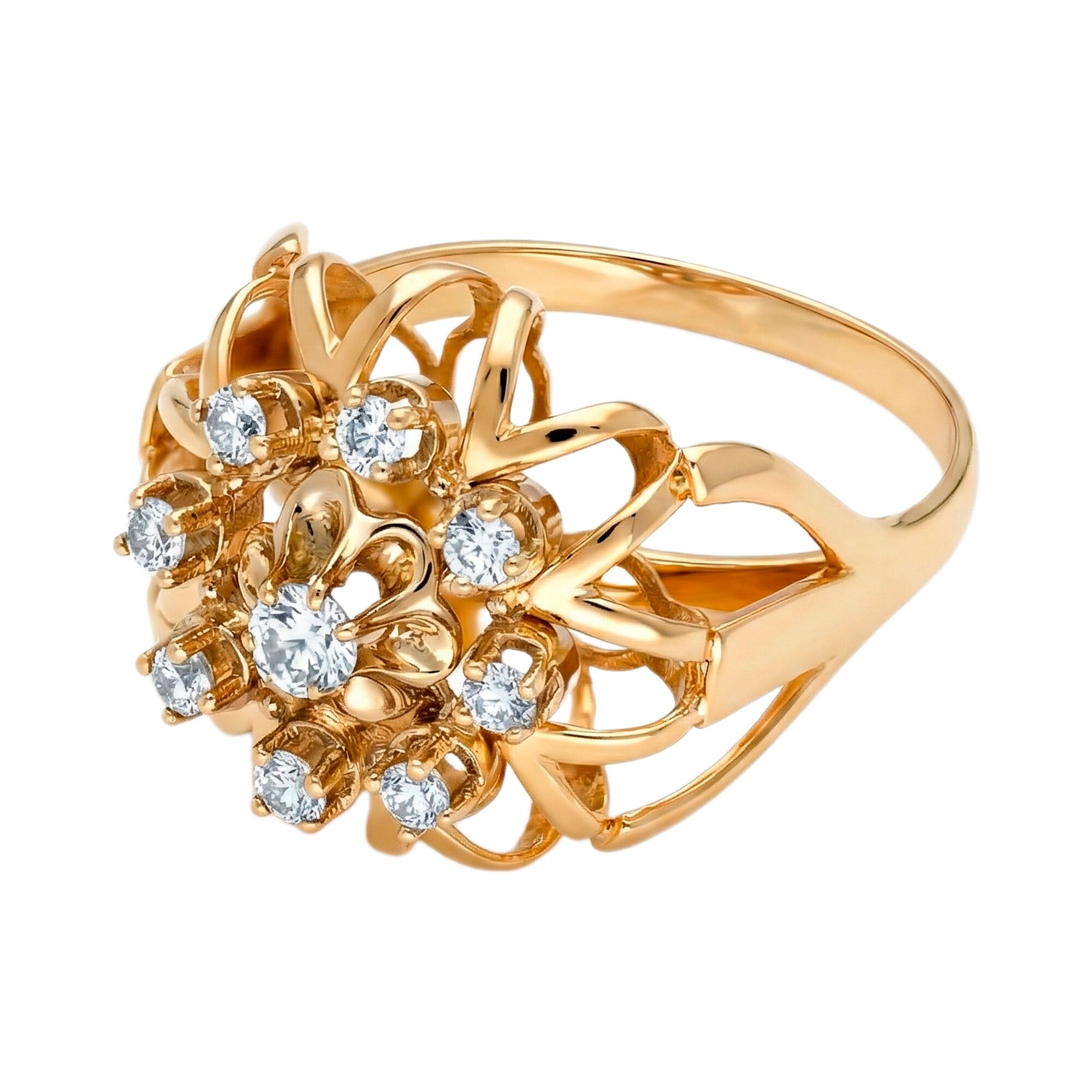 Кольцо, золото, 585, 4.82г, 63072, изображение 2 | GoldMarket.kz