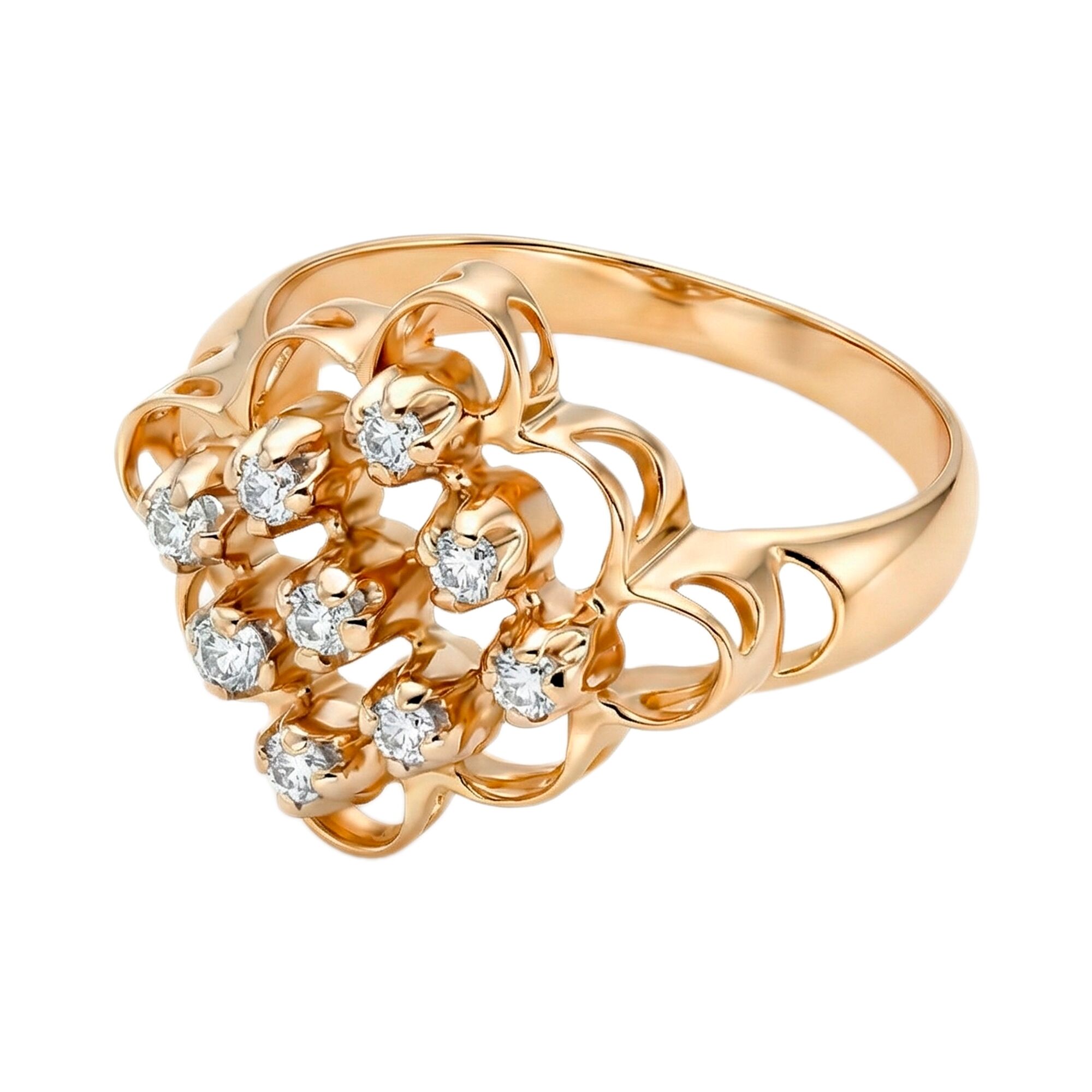 Кольцо, золото, 585, 3.08г, 63112, изображение 2 | GoldMarket.kz