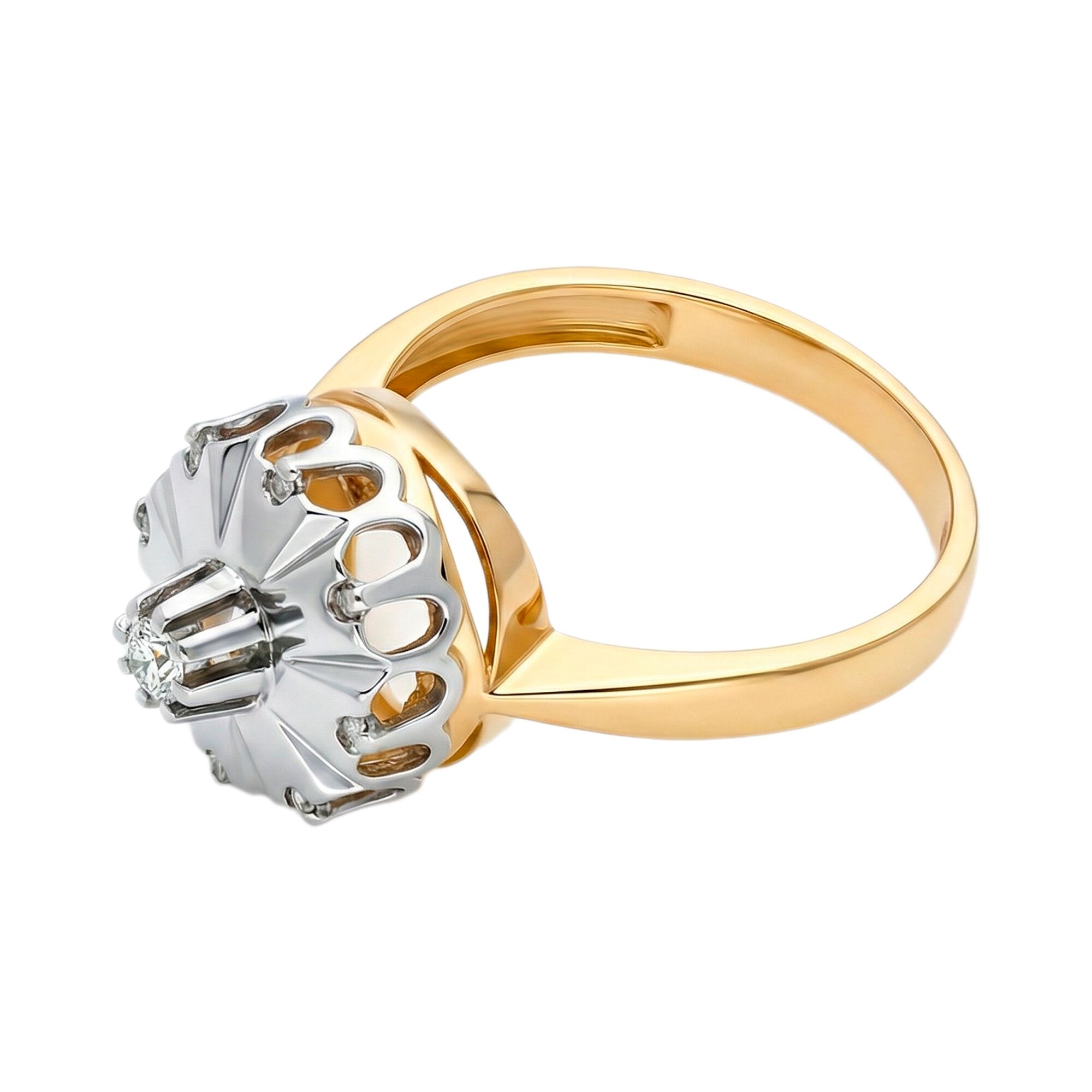 Кольцо, золото, 585, 3.62г,  63113, изображение 2 | GoldMarket.kz