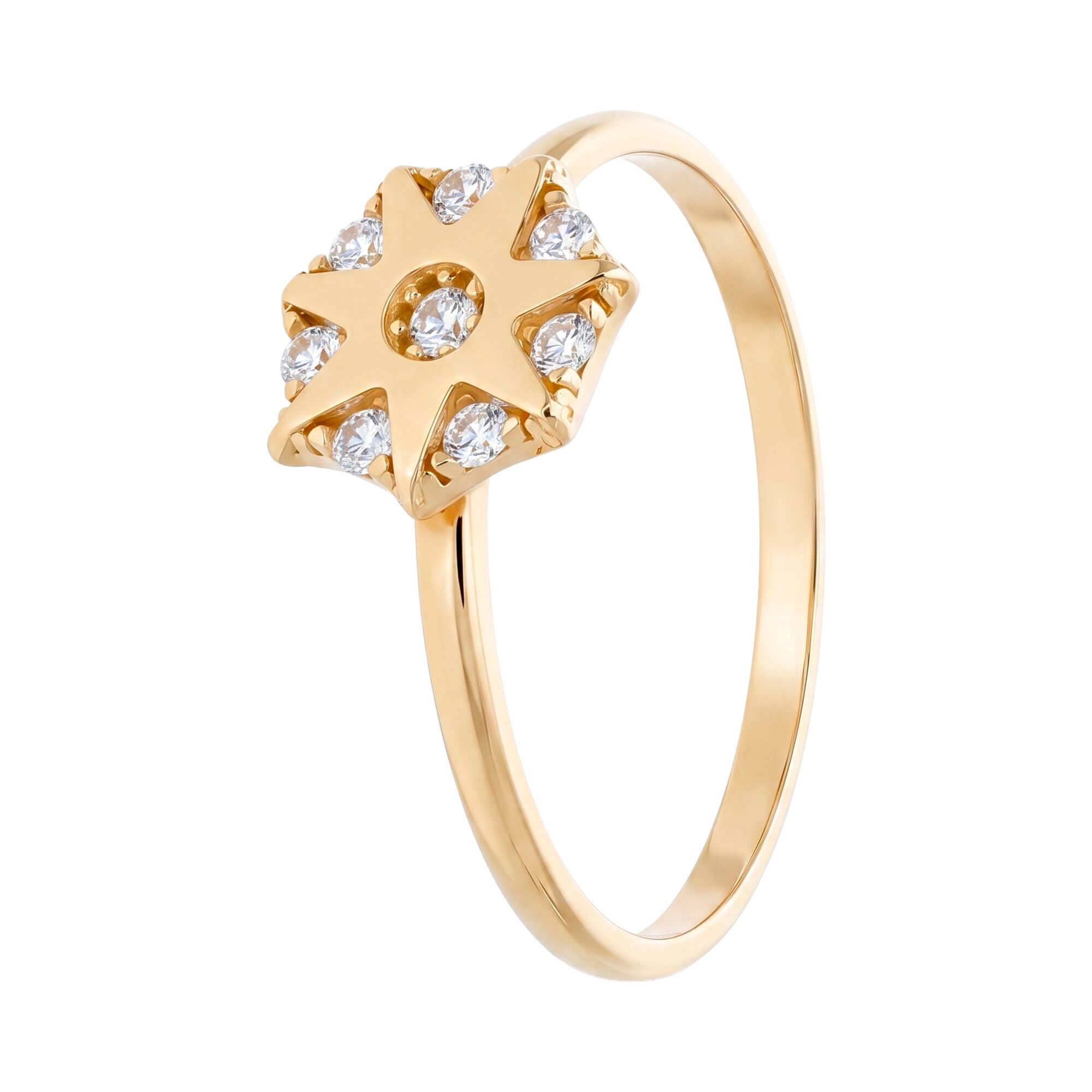 Кольцо, золото, 585, 1.03г, 44230 | GoldMarket.kz