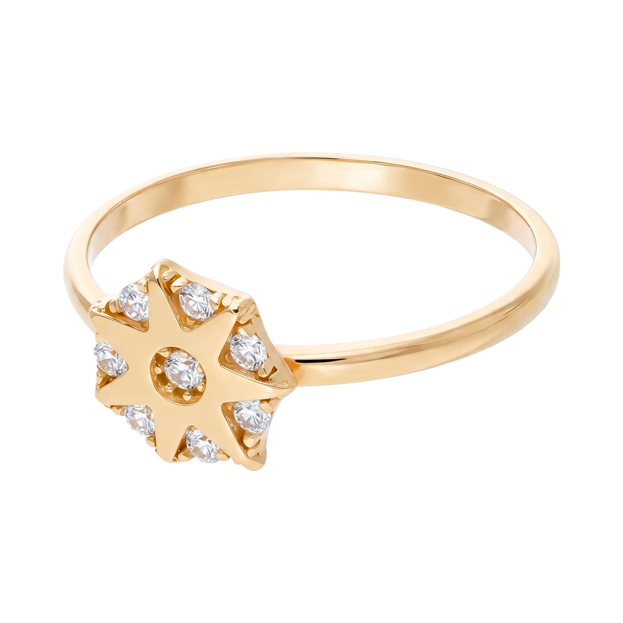 Кольцо, золото, 585, 1.03г, 44230, изображение 2 | GoldMarket.kz