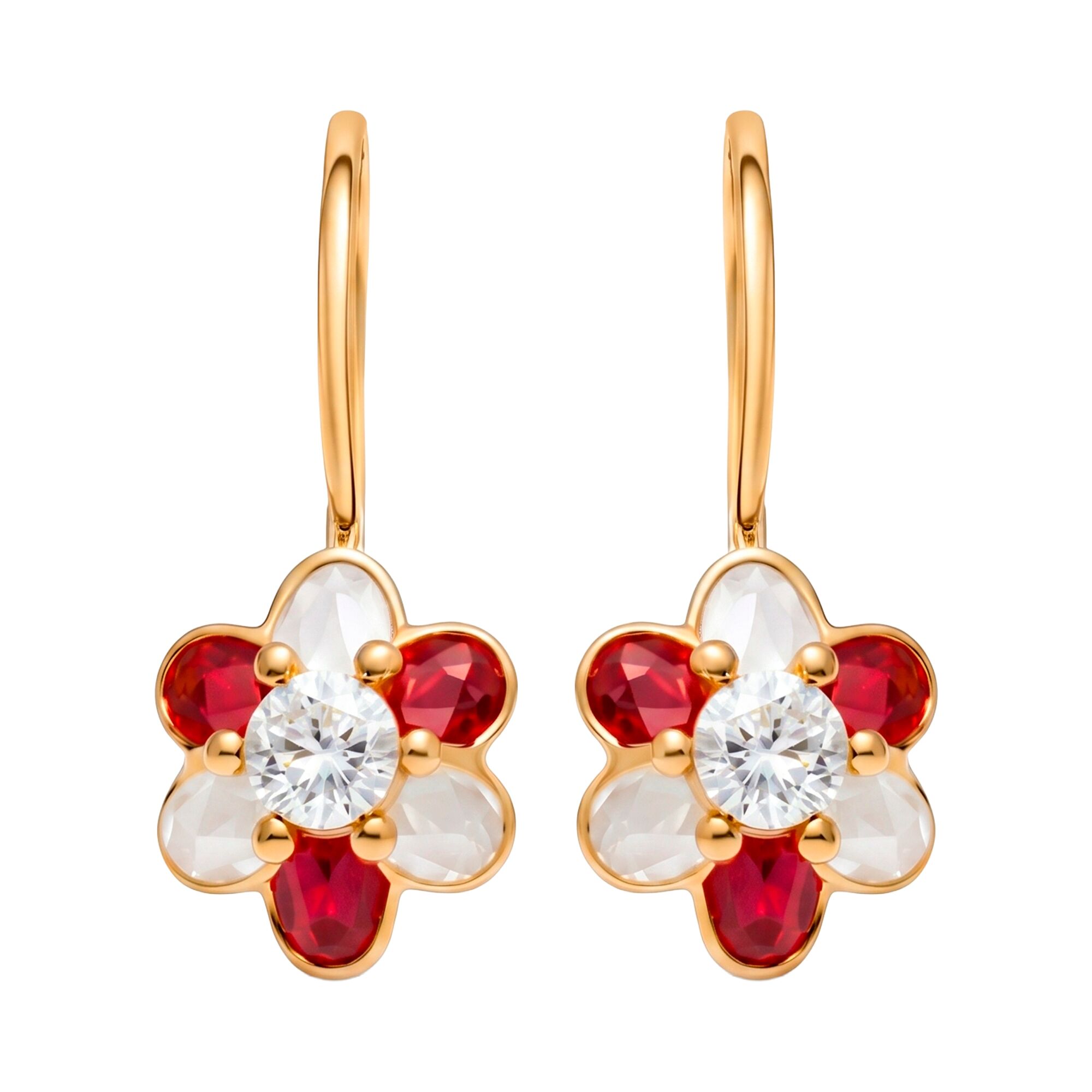 Серьги, золото, 585, 1.16г, 58996 | GoldMarket.kz