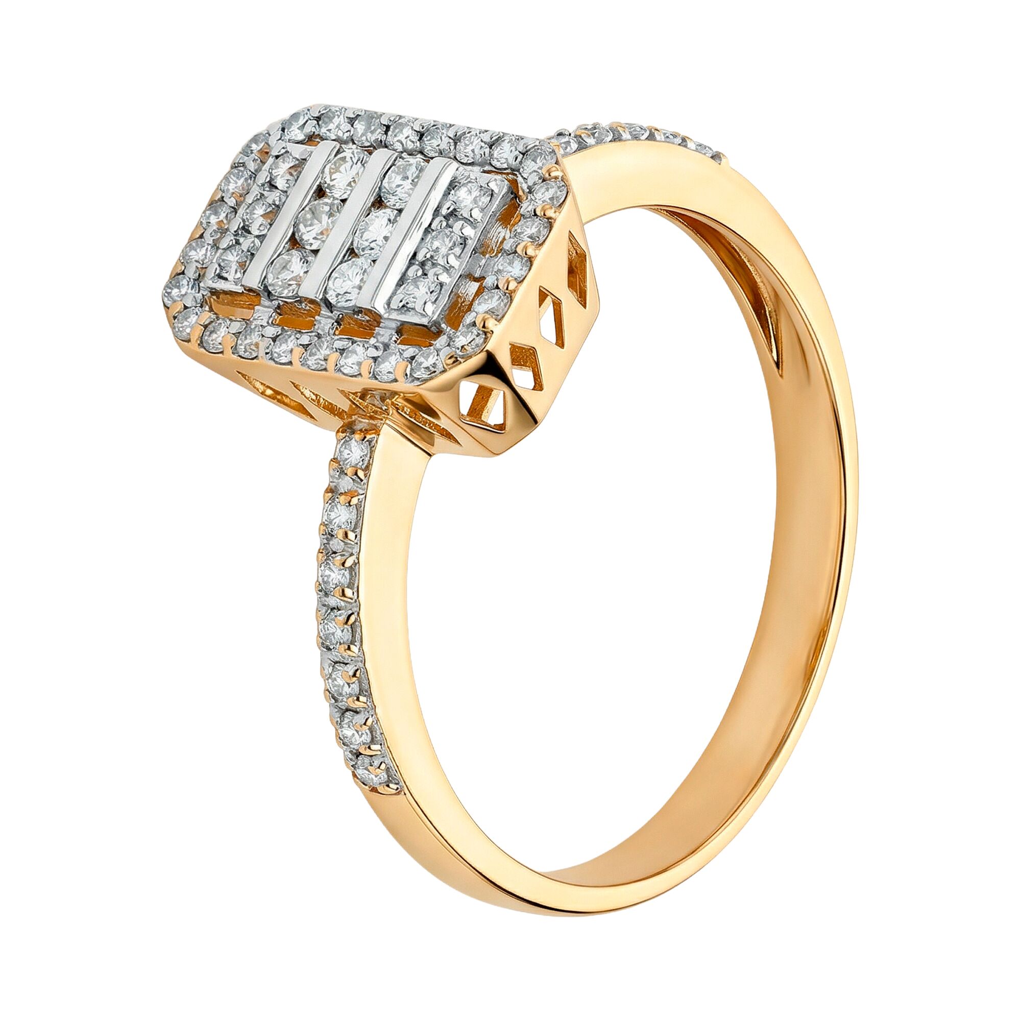 Кольцо, золото, 585, 3.1г, 62084 | GoldMarket.kz