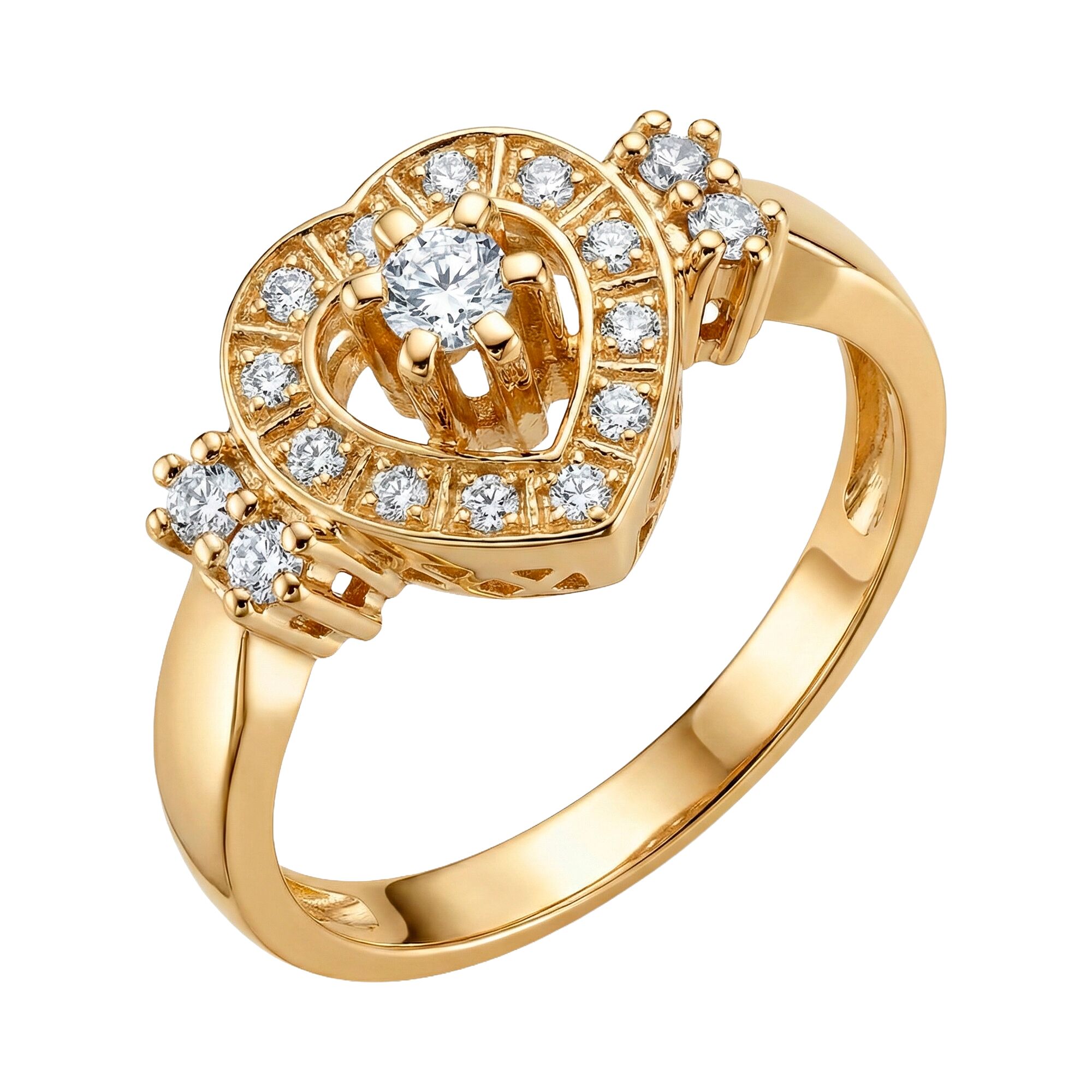 Кольцо, золото, 585, 4.83г, 62103 | GoldMarket.kz