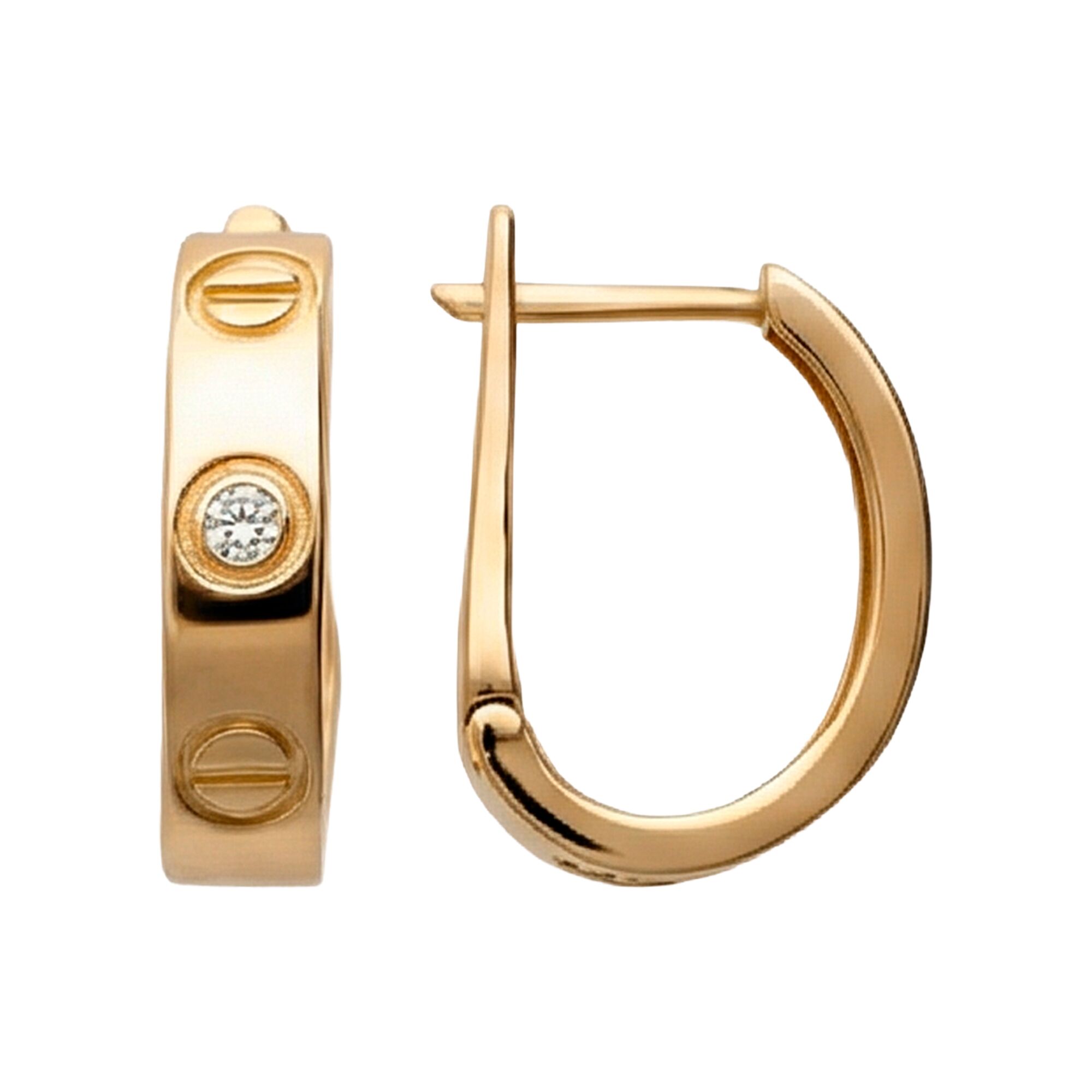 Серьги, золото, 585, 5.11г, 62149, изображение 2 | GoldMarket.kz