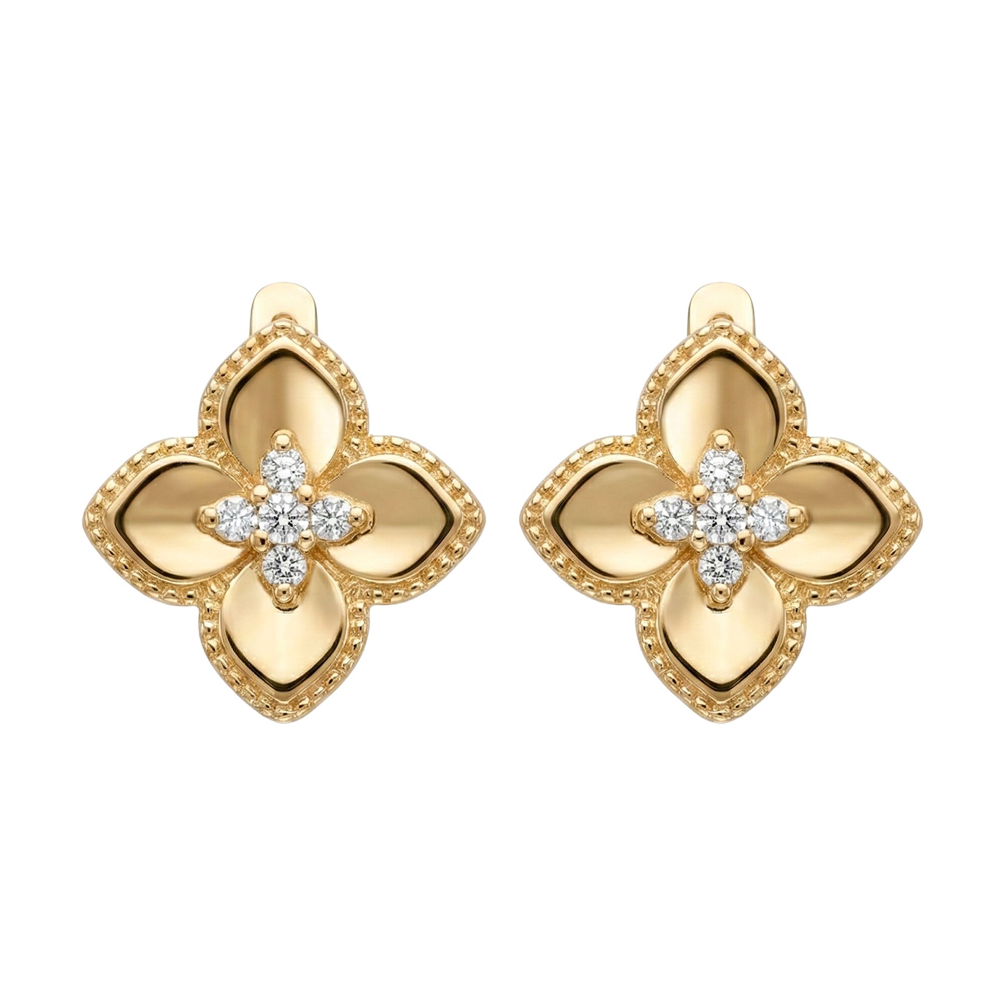 Серьги, золото, 585, 4.51г, 62165 | GoldMarket.kz