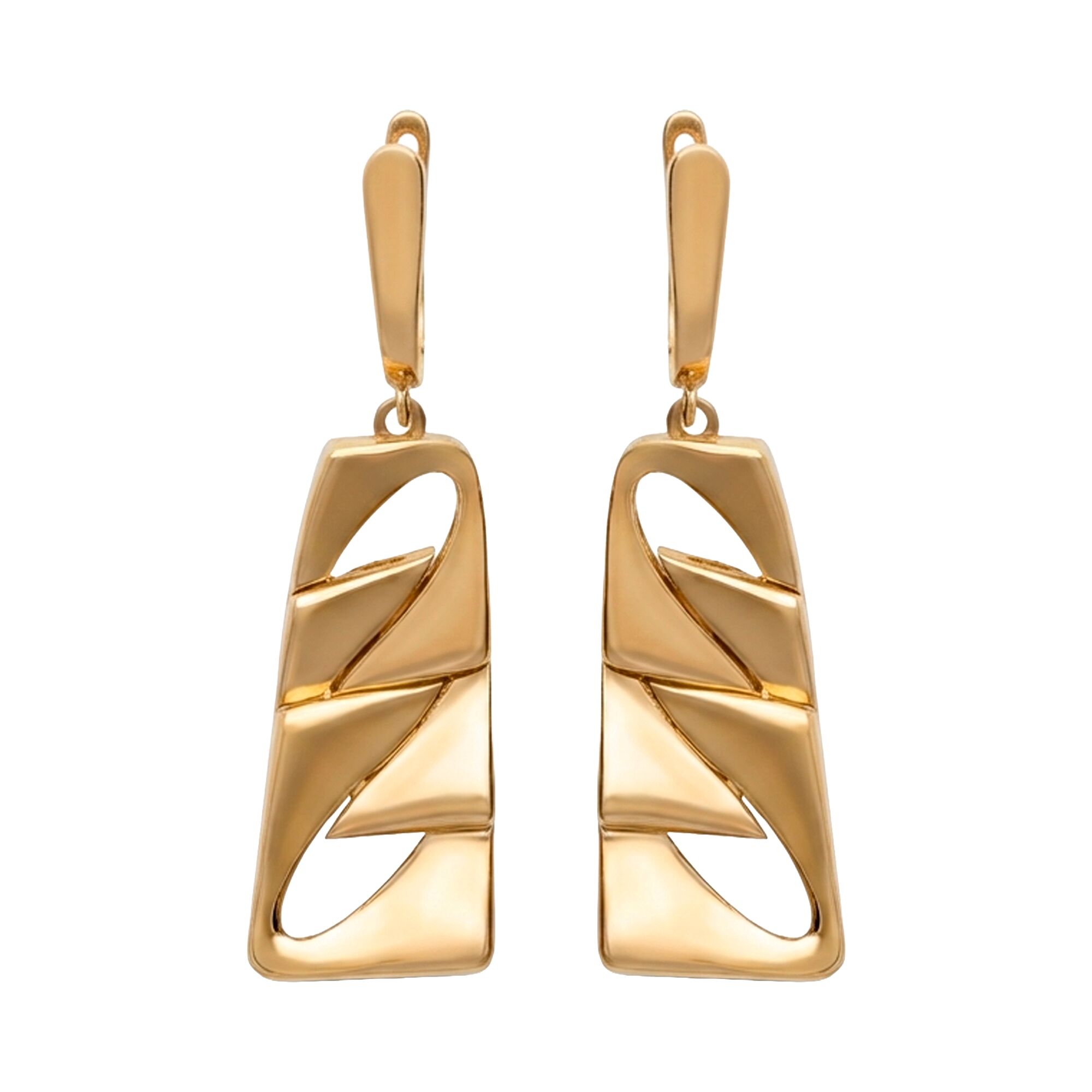 Серьги, золото, 585, 7.7г, 62173 | GoldMarket.kz