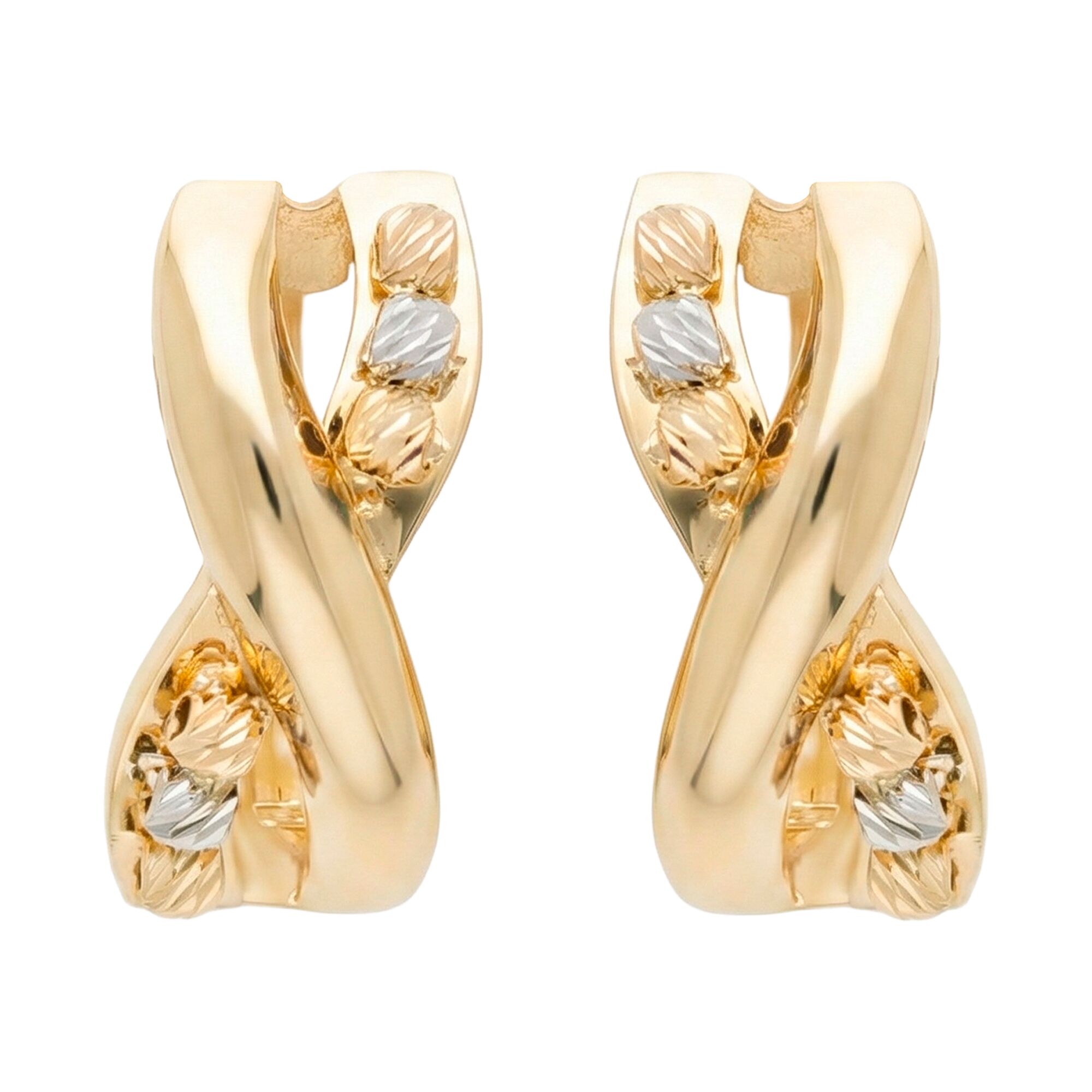 Серьги, золото, 585, 4.57г, 62195 | GoldMarket.kz