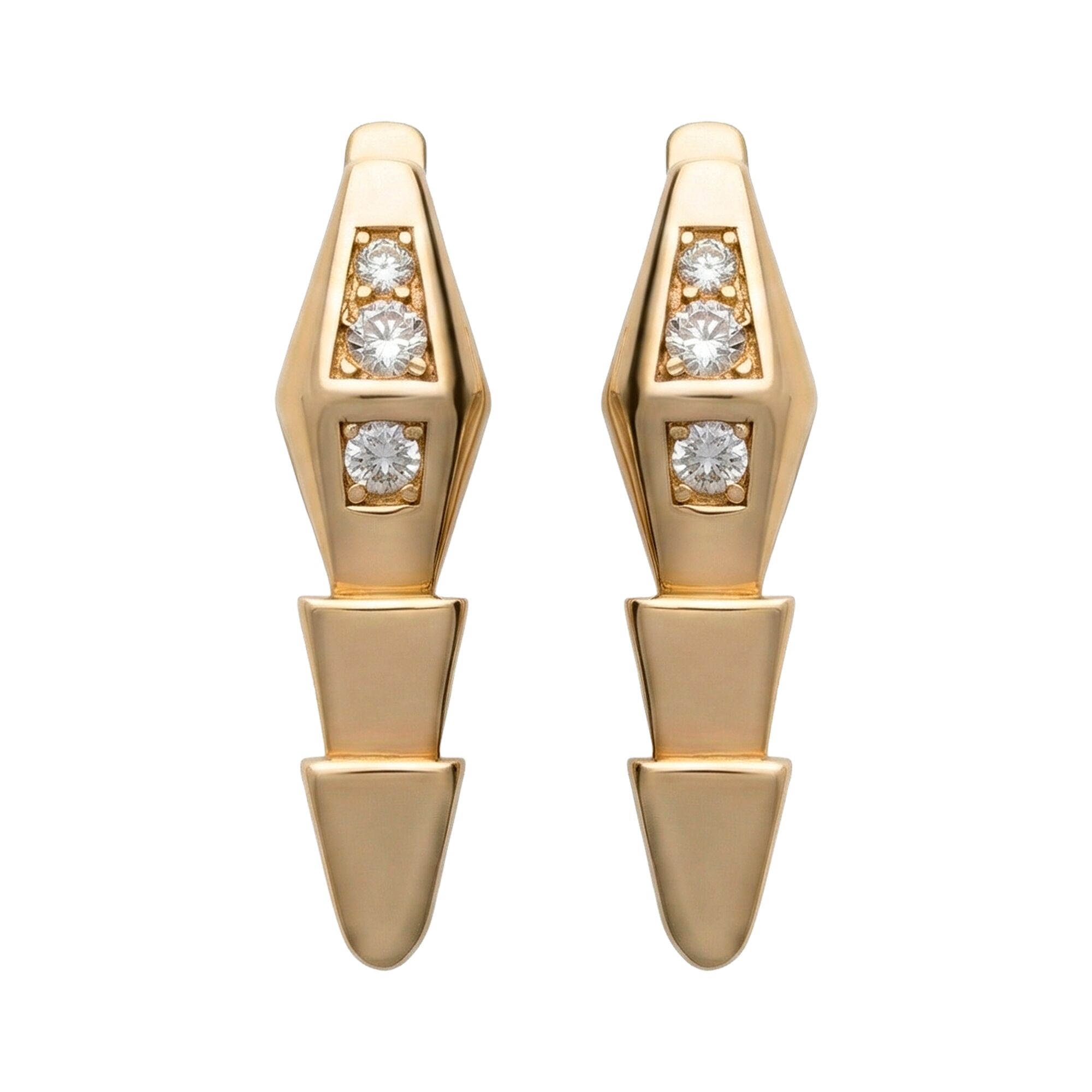 Серьги, золото, 585, 4.65г, 62213 | GoldMarket.kz