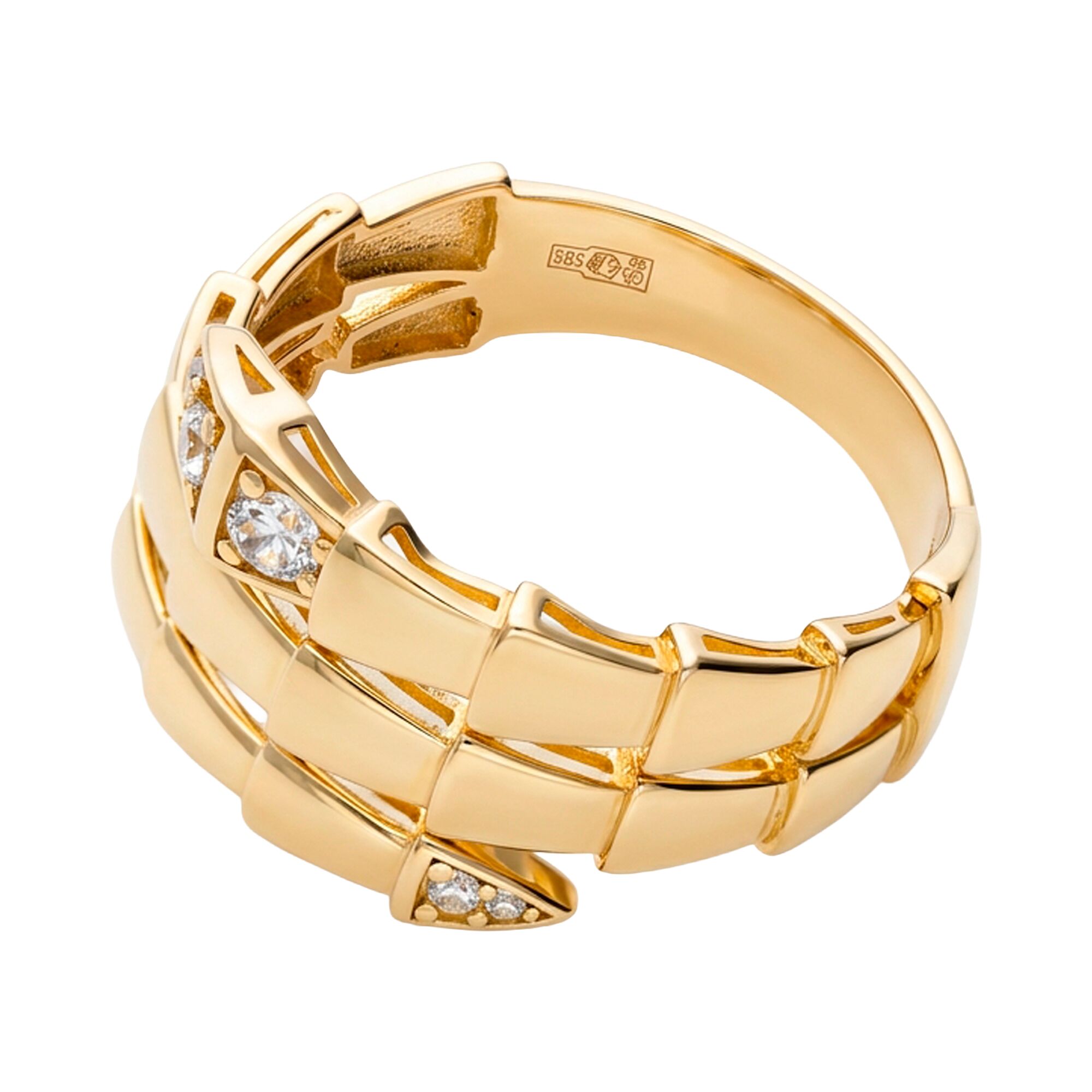 Кольцо, золото, 585, 3.63г, 62364, изображение 2 | GoldMarket.kz