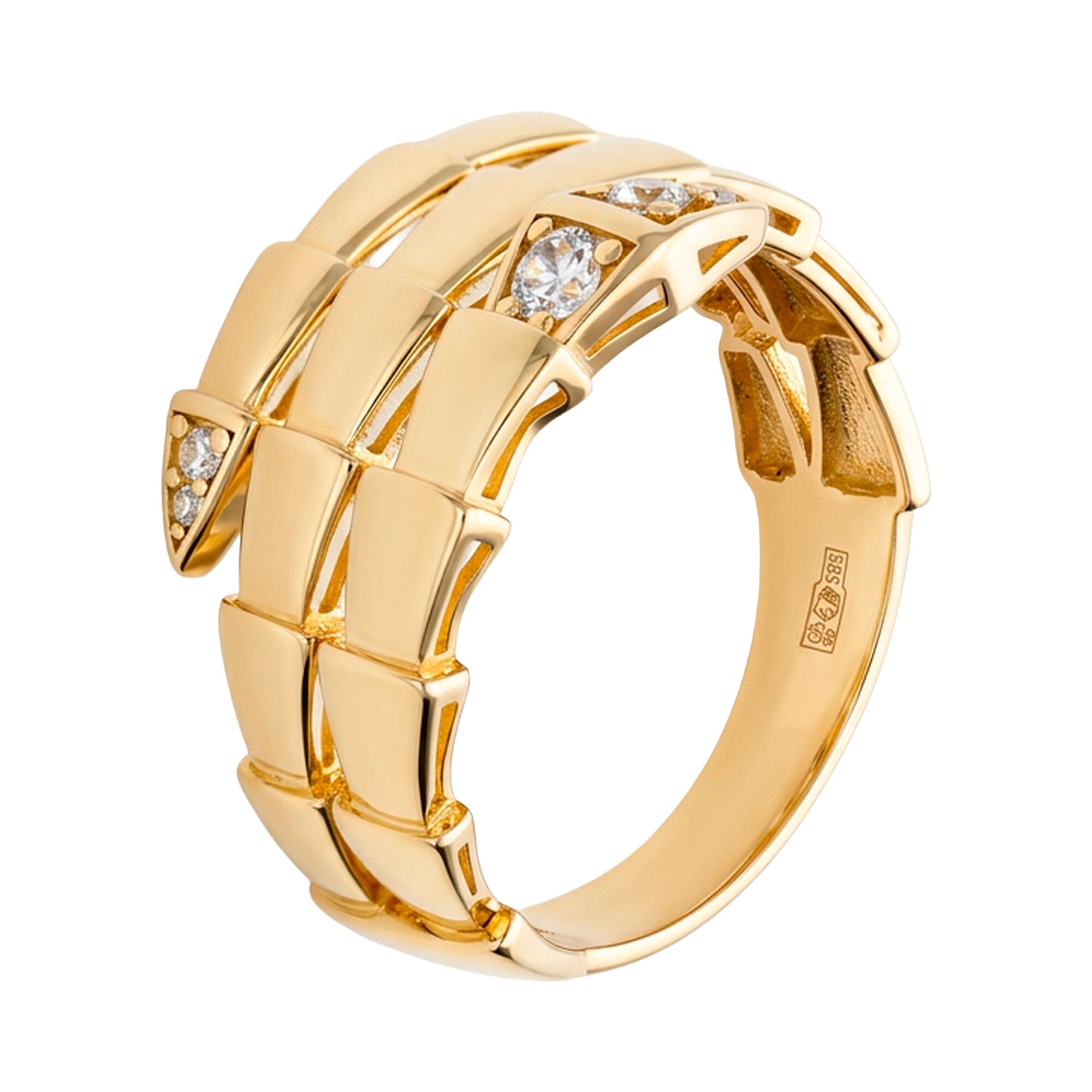 Кольцо, золото, 585, 3.63г, 62364 | GoldMarket.kz