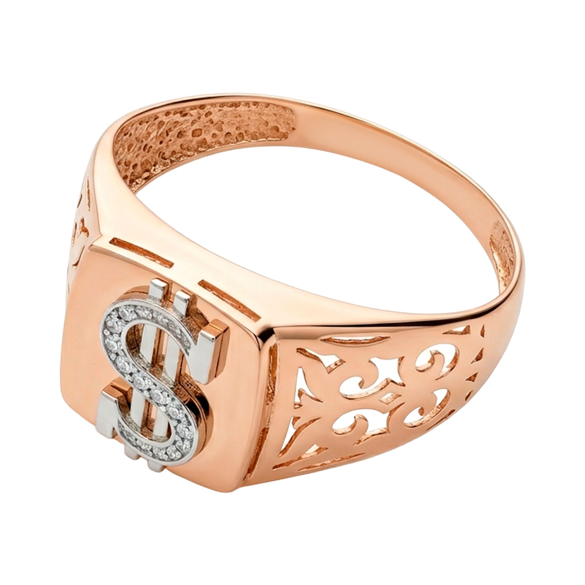 Кольцо, золото, 585, 3г, 62370, изображение 2 | GoldMarket.kz