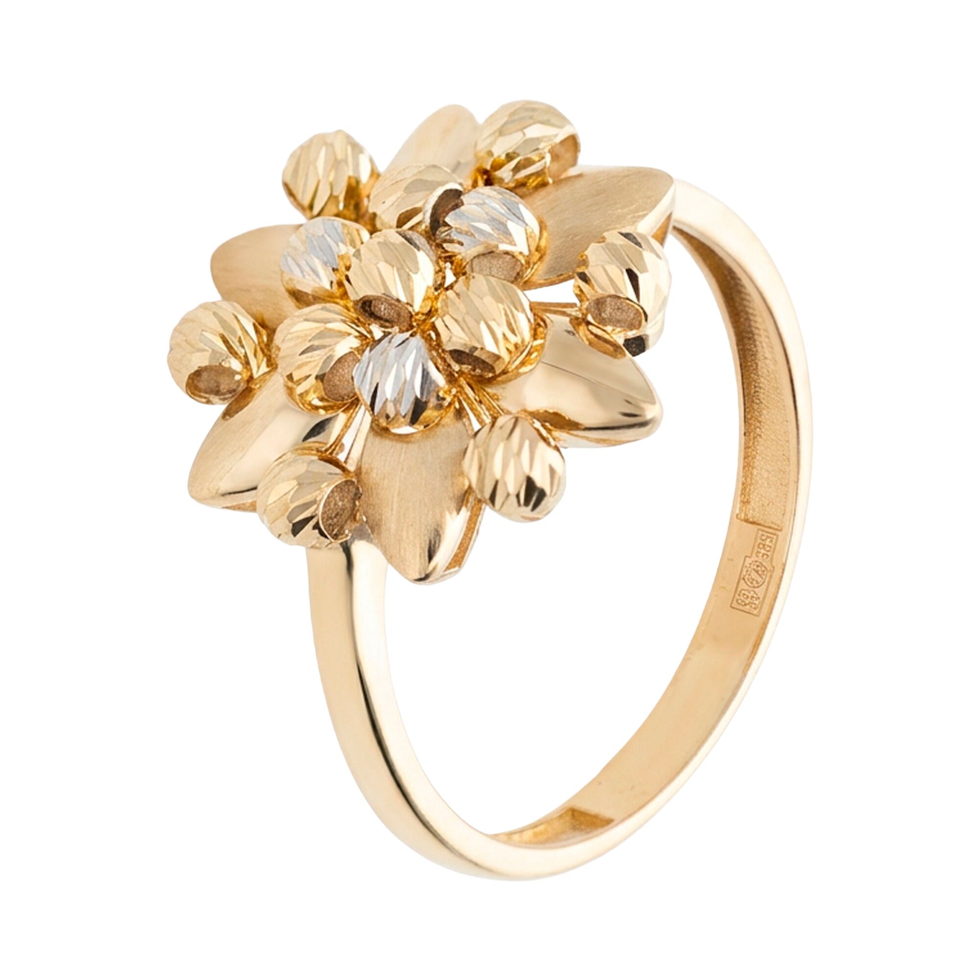 Кольцо, золото, 585, 3.37г, 62388 | GoldMarket.kz