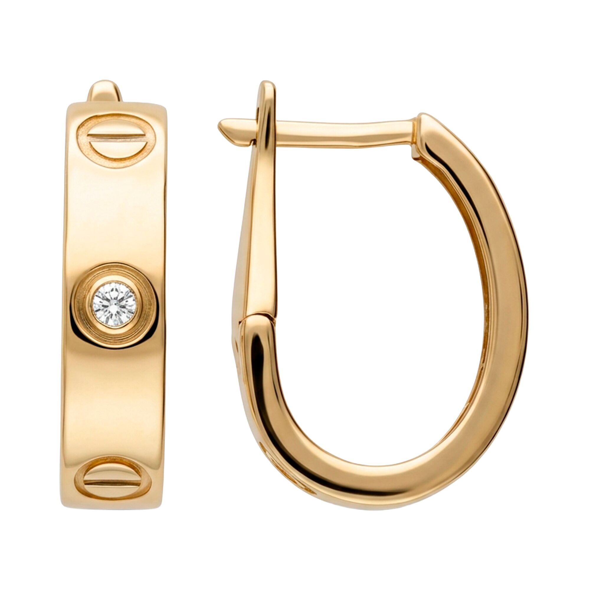 Серьги, золото, 585, 5.4г, 62390, изображение 2 | GoldMarket.kz