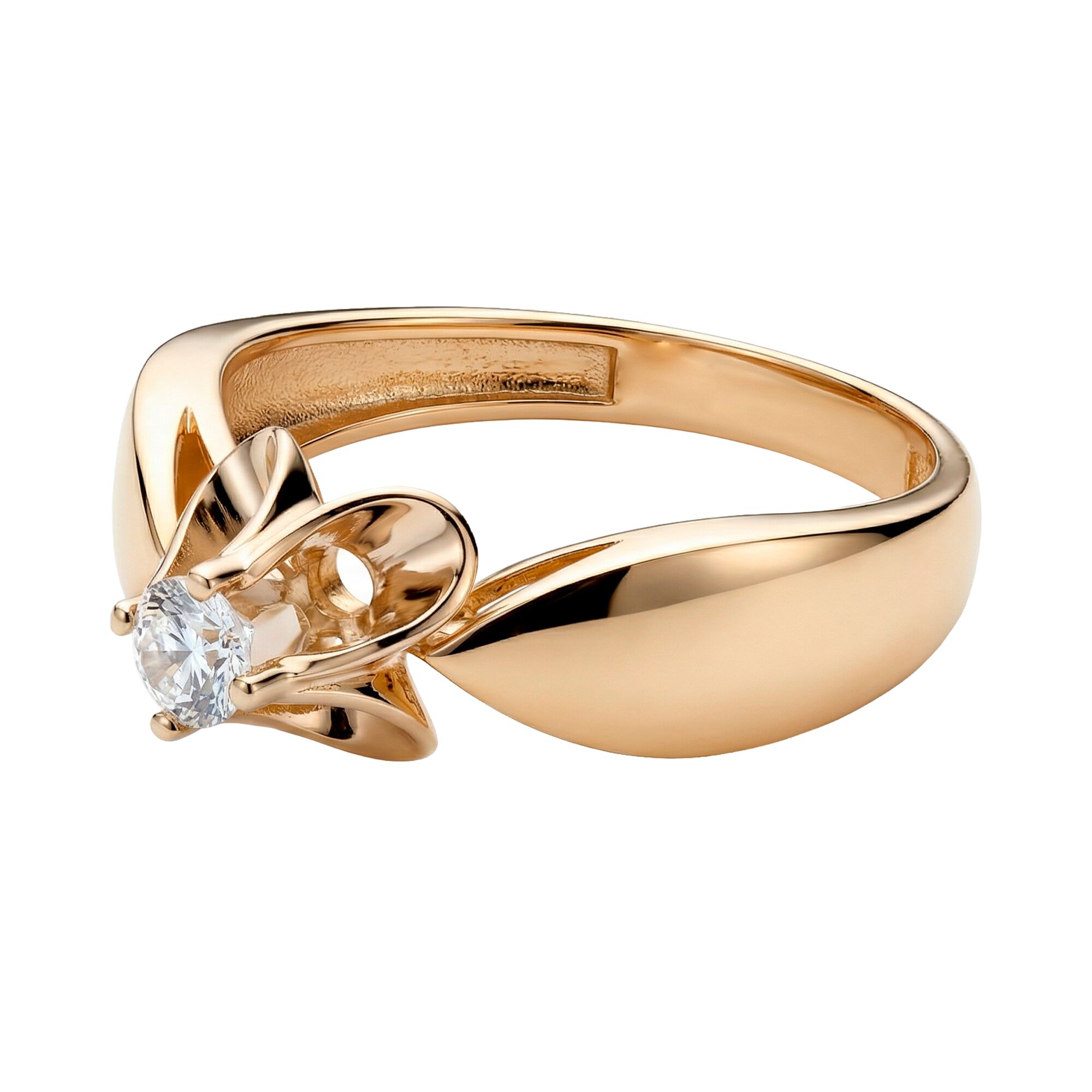 Кольцо, золото, 585, 3.1г, 62394, изображение 2 | GoldMarket.kz